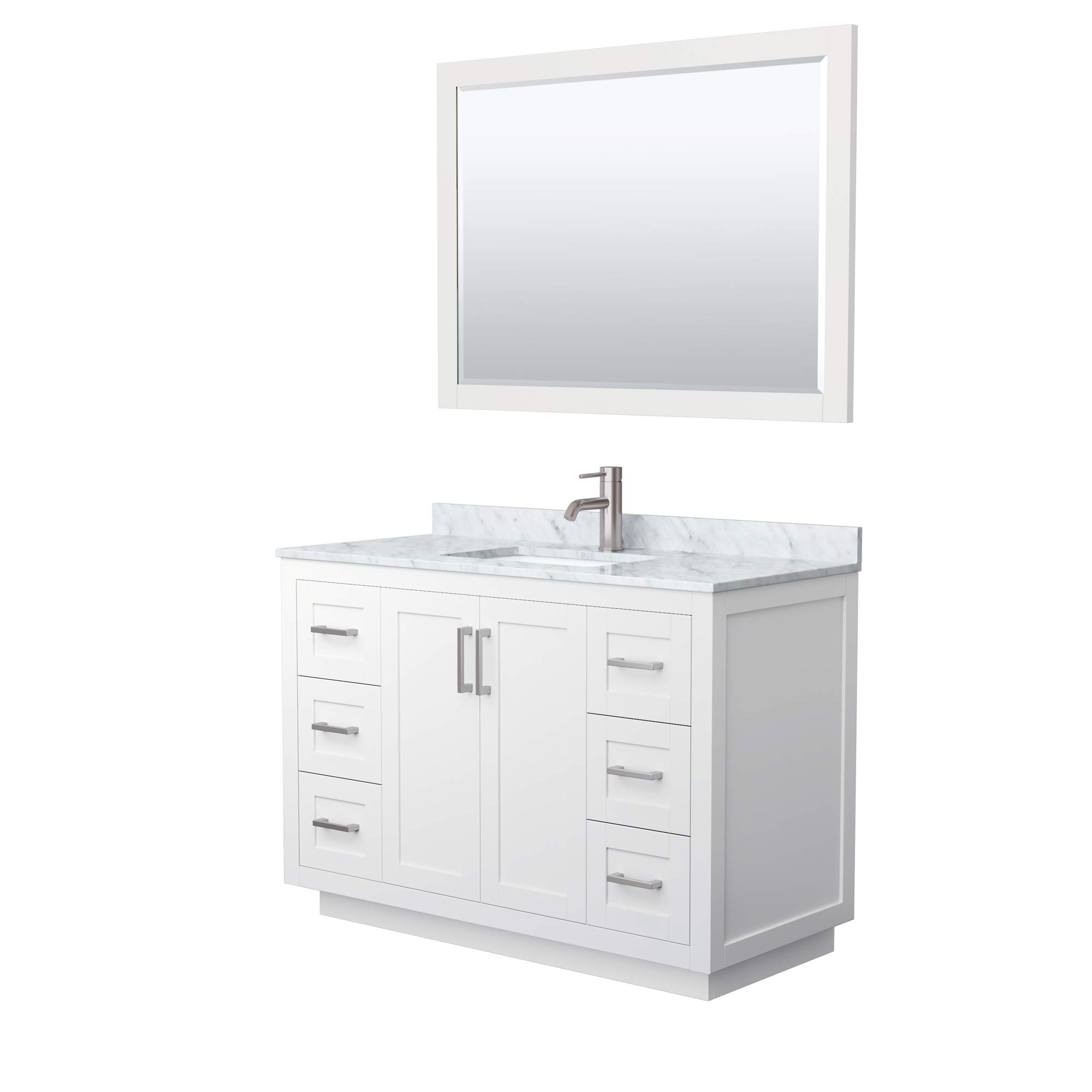 Wyndham Collection WCF292948SWHCMUNSM46 Miranda 46