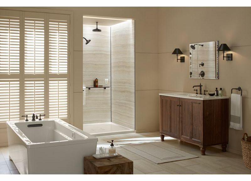 30 x 26 Inch Aluminum Medicine Cabinet with Mirror - Kohler CB CLC3026FS for Bathroom, Vanity & Home Decor