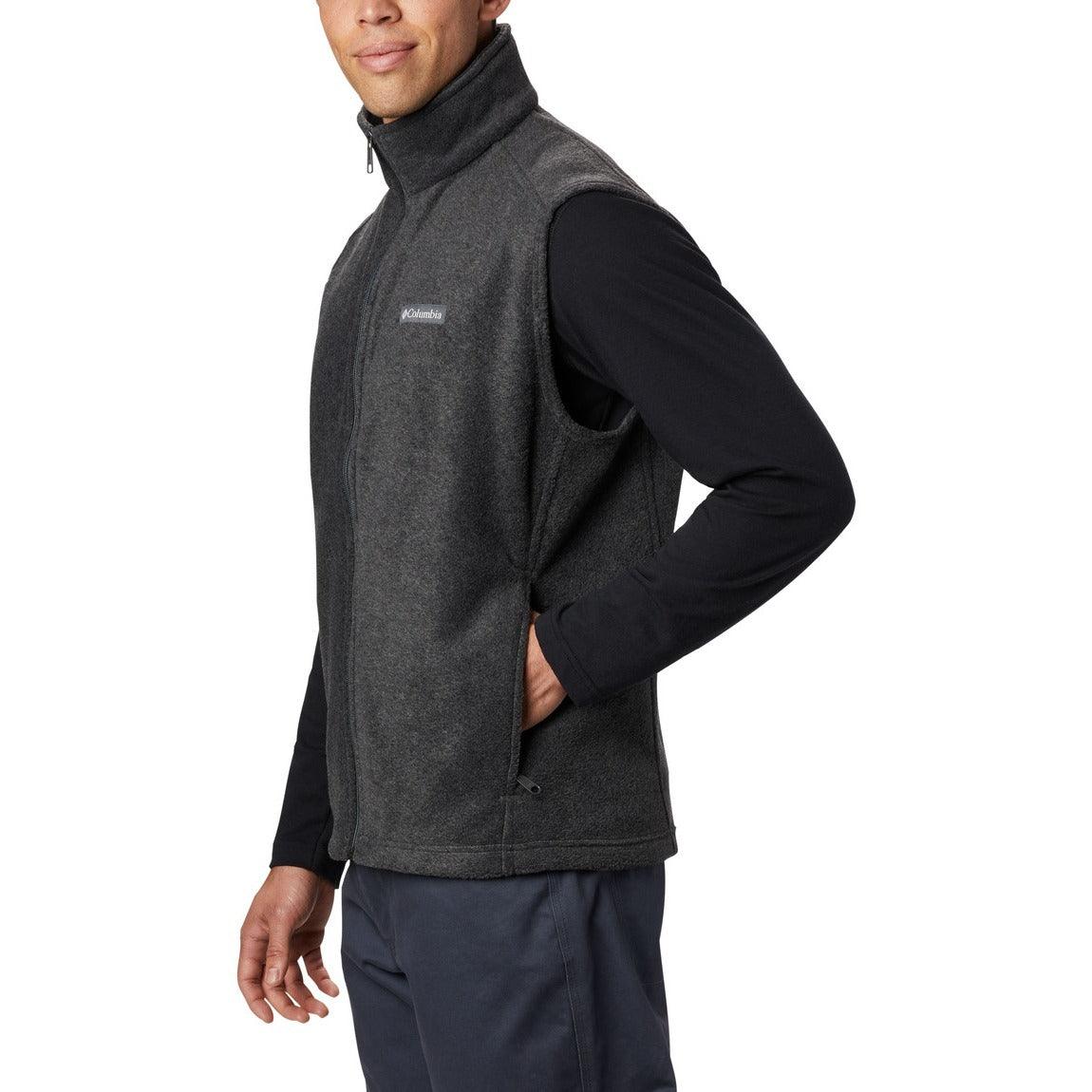 Columbia Steens Mountain™ Fleece Vest for Men - Lightweight Insulated Outdoor Jacket for Hiking, Camping & Casual Wear