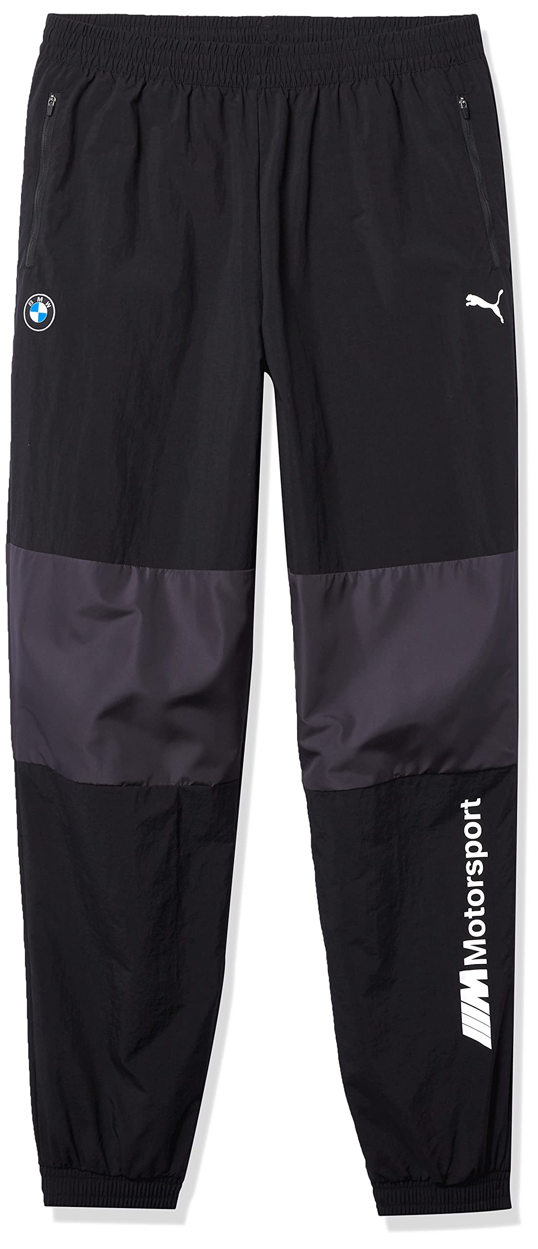 PUMA Men's BMW M Motorsports Woven Pants - Comfortable & Stylish Athletic Pants for Running, Training & Casual Wear