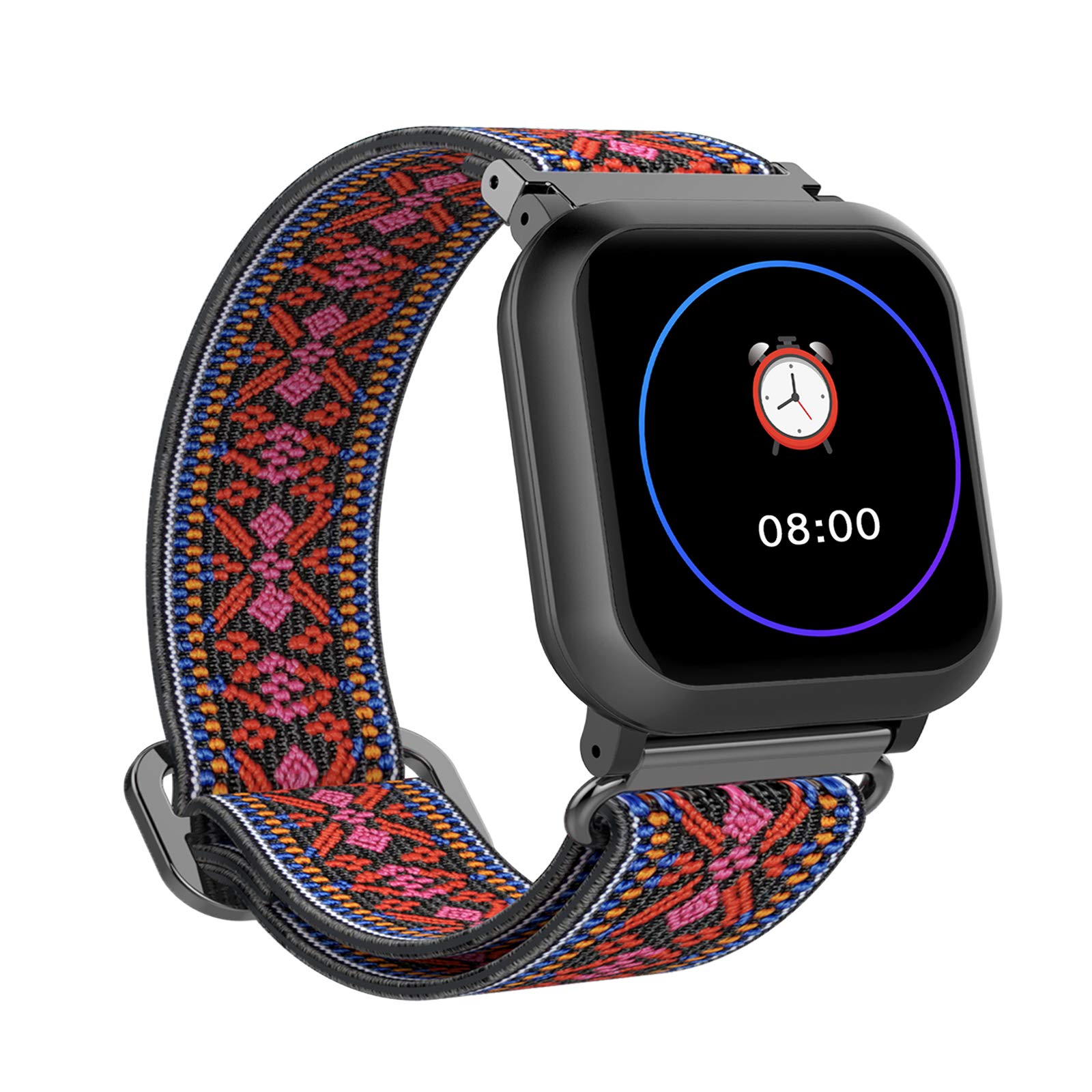 Replacement Wristband for Women's Smartwatch - Adjustable Fitness Tracker Band for Apple Watch, Fitbit & More - Perfect for Workouts, Running & Daily Wear