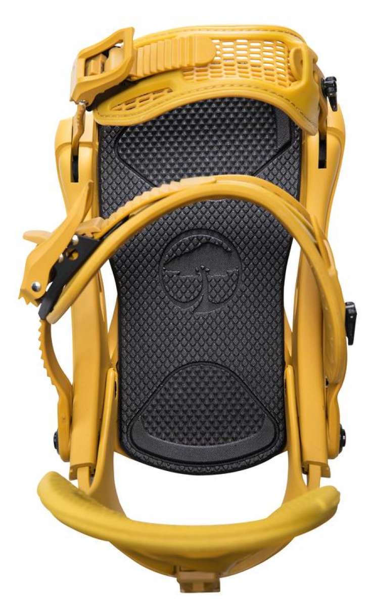 Arbor Hemlock Snowboard Bindings 2021-2022 - High-Performance Snowboard Bindings for All-Mountain & Freeride | Perfect for Powder Days & Backcountry Adventures