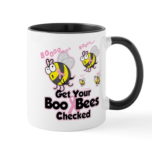 White/Black Inside - Boo Bees Mug