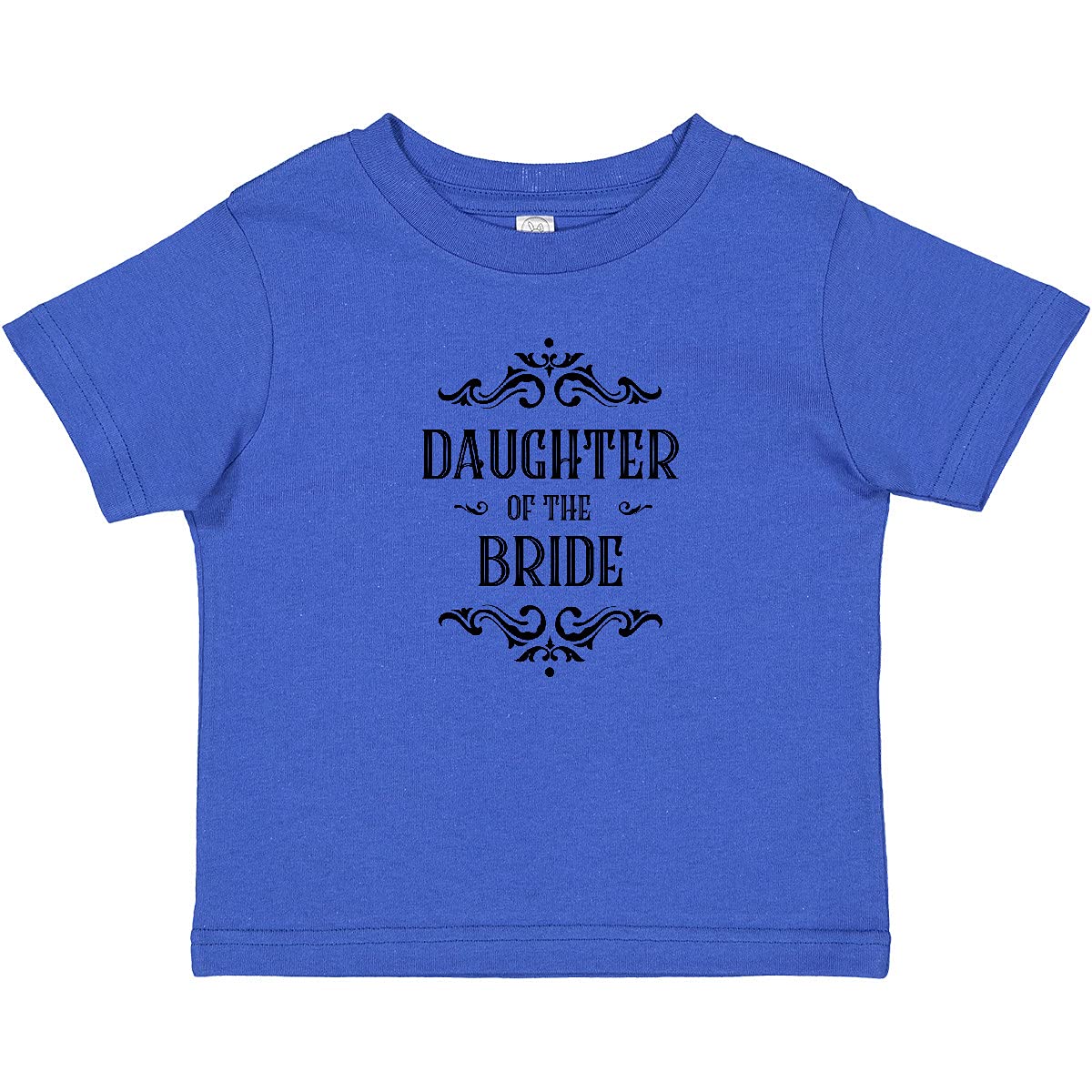 Inktastic Daughter of The Bride Toddler T-Shirt - Cute Flower Girl Outfit for Weddings & Special Occasions
