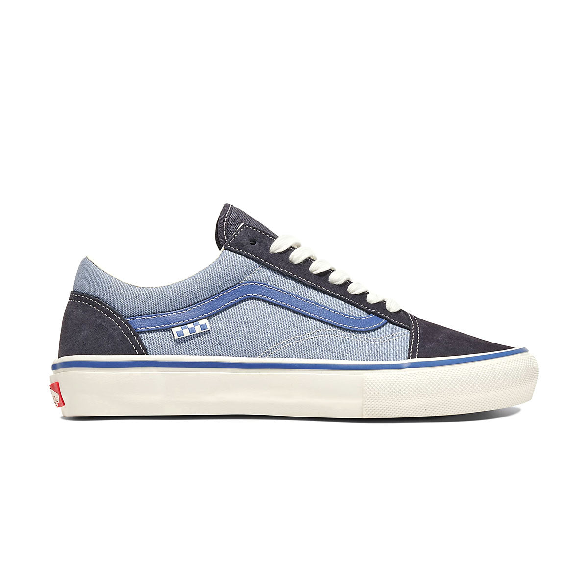 Elijah Berle Pro Skate Old Skool Sneakers - Dusty Blue Color - High-Performance Skate Shoes for Street & Park Skating | Perfect for Skaters & Sneaker Collectors