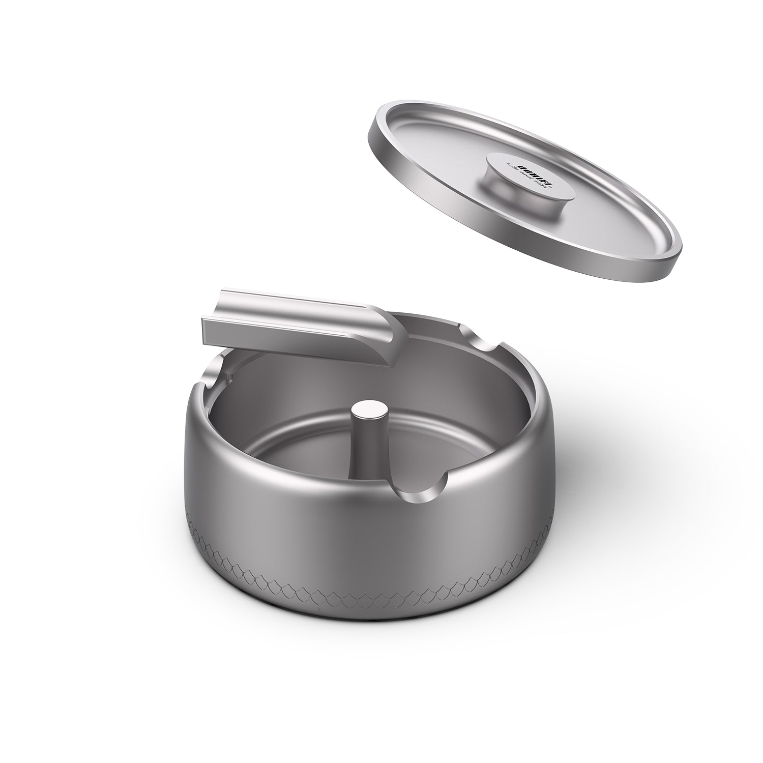DD ddHiFi AS100 Premium Metal HiFi Earphone Storage Case - Ashtray Design for Audiophiles | Perfect for Travel, Home & Studio Use