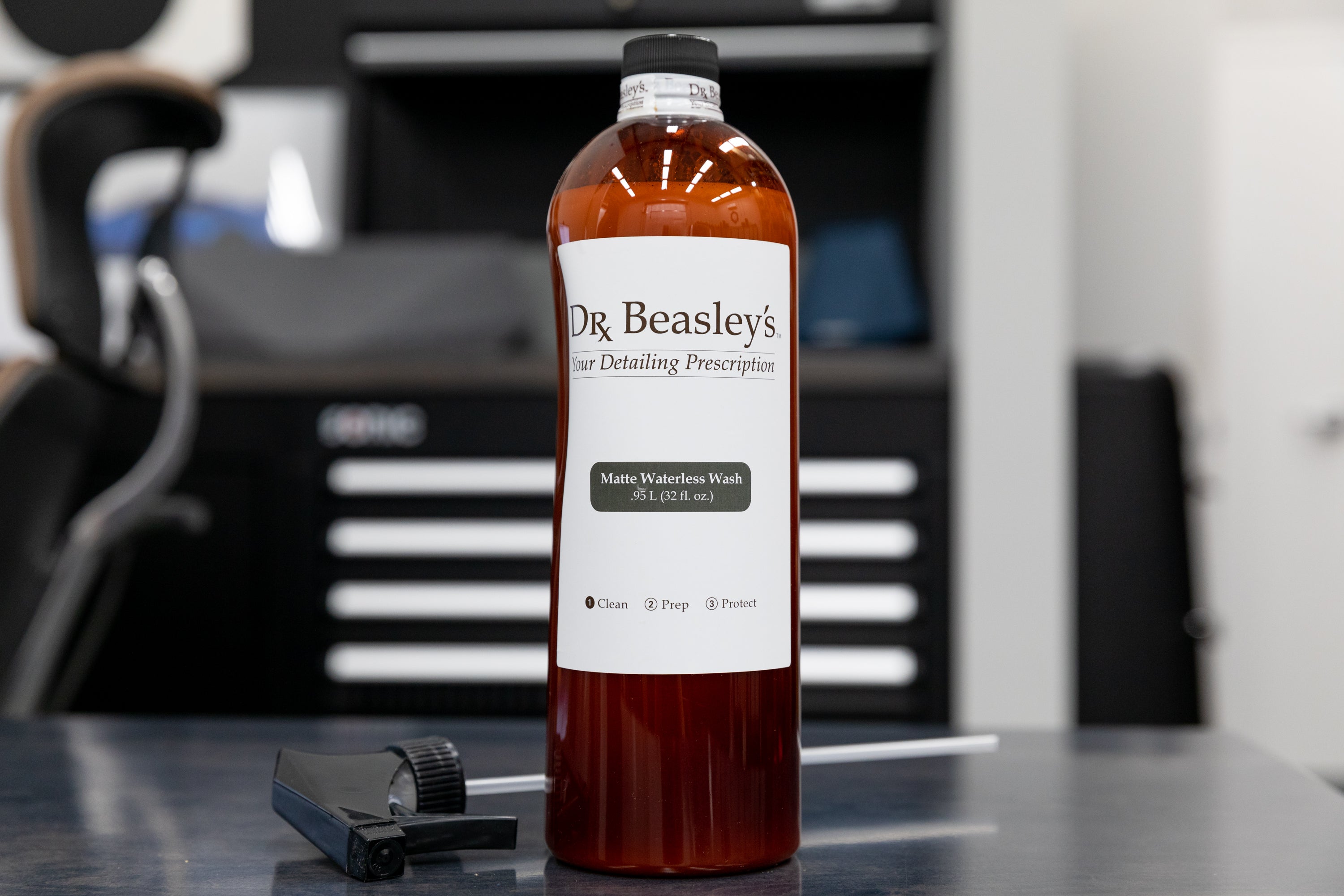 Dr. Beasley's Matte Waterless Wash - Quick & Easy Car Cleaning Solution for Matte Paint - Perfect for Road Trips, Car Shows & Daily Maintenance