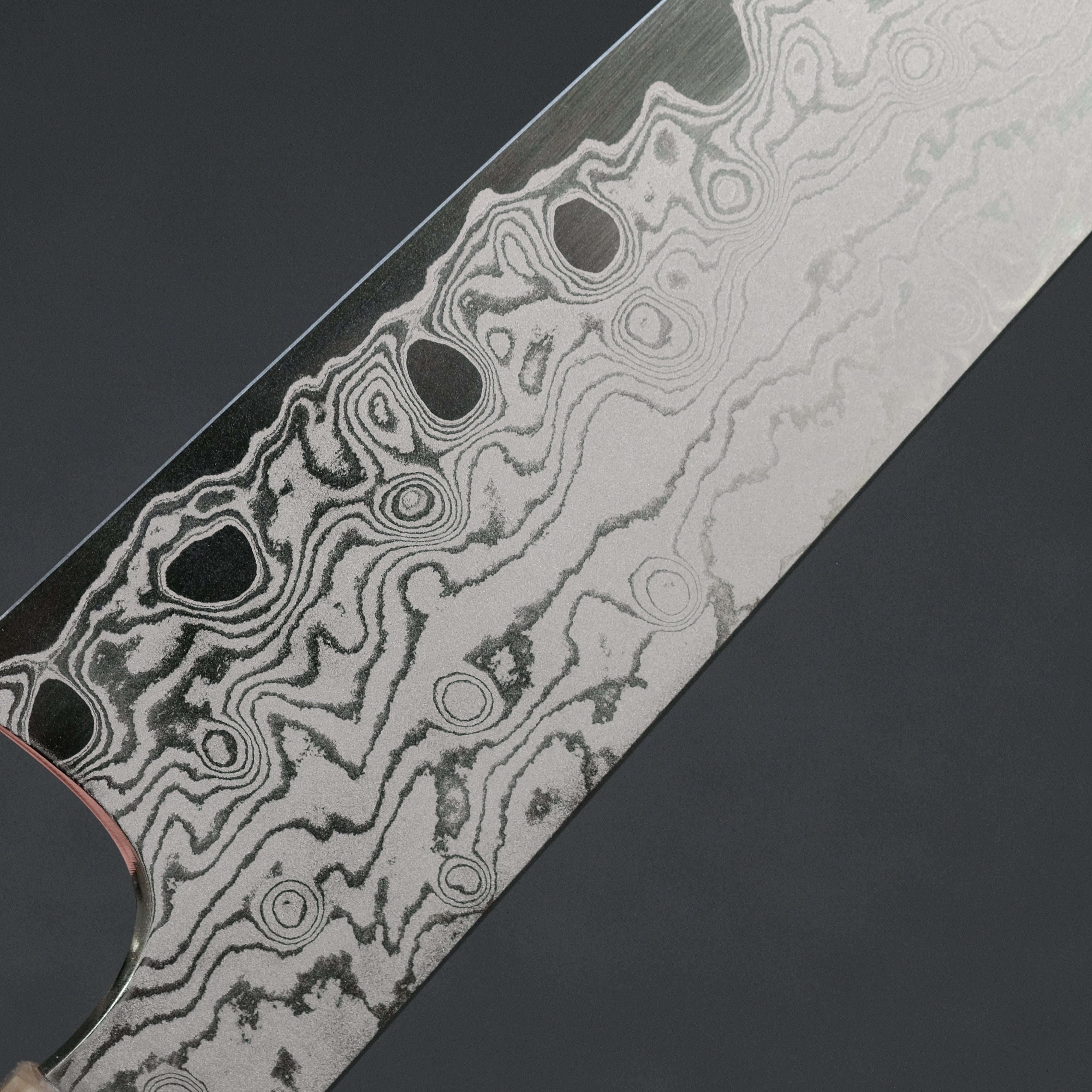 Hitohira Kikuchiyo Yohei 210mm Gyuto Knife - VG-10 Damascus Steel Blade with Ebony Wood Handle - Limited Edition Japanese Chef Knife for Professional Cooking, Sushi & Meat Cutting
