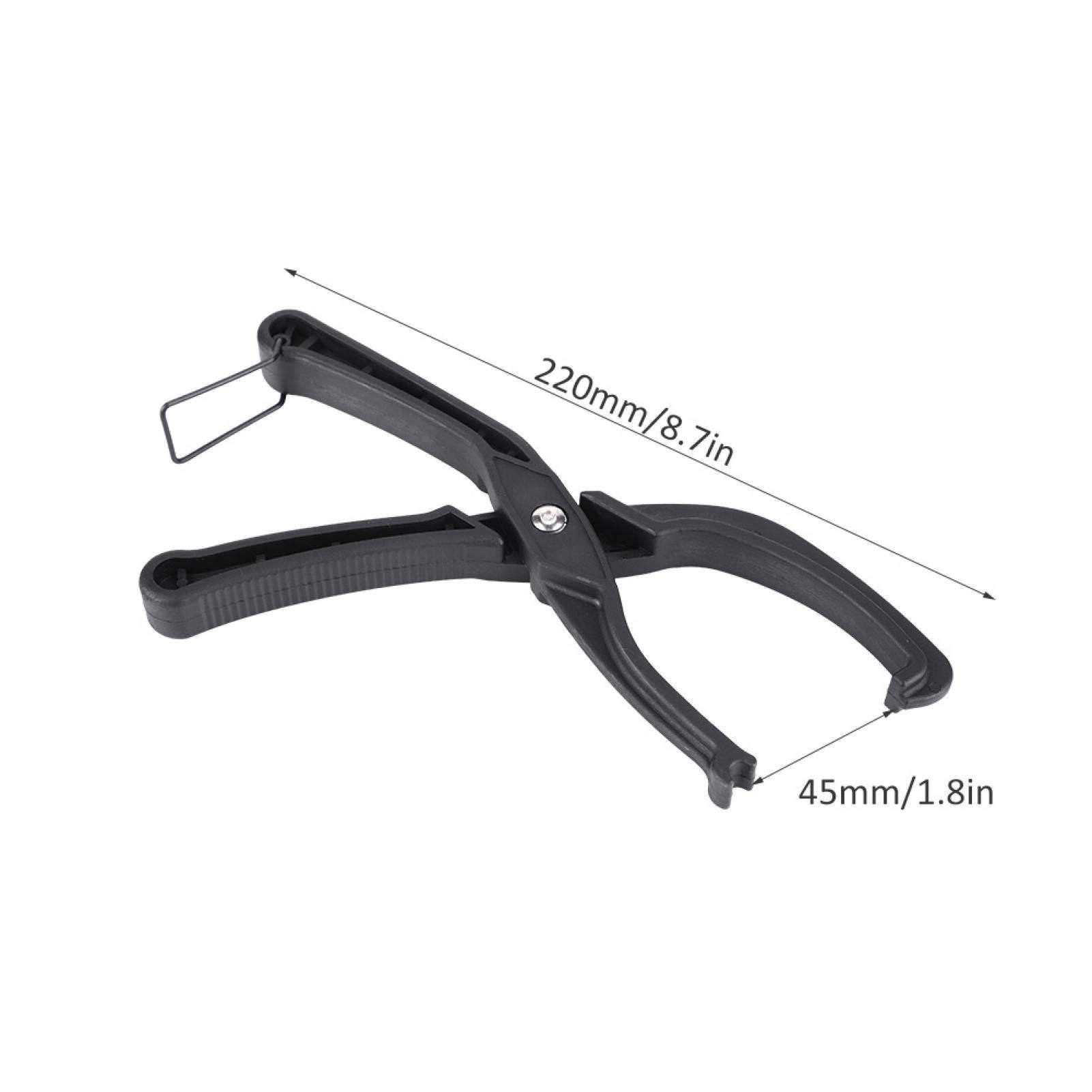 Heavy Duty Rim Tire Pliers Set - Spring Loaded Portable Tire Removal & Installation Tool for Motorcycle, Bike, ATV - Perfect for DIY Tire Repair & Maintenance