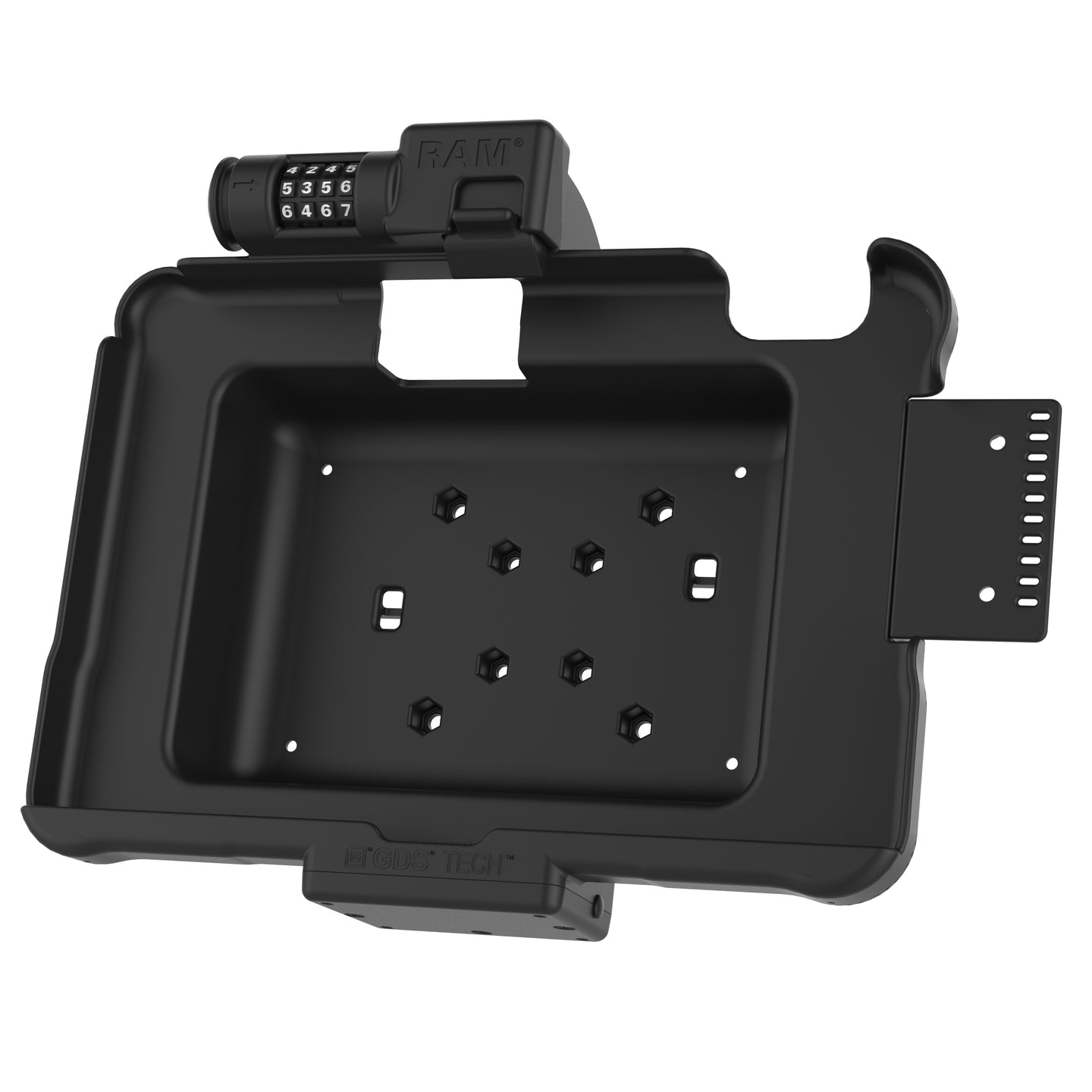 GDS® Combo Locking Form Fit Holder for Zebra ET5x 10.1 Series (RAM HOL ZE11CLU) - Secure Mount for Mobile Computers in Warehousing & Logistics