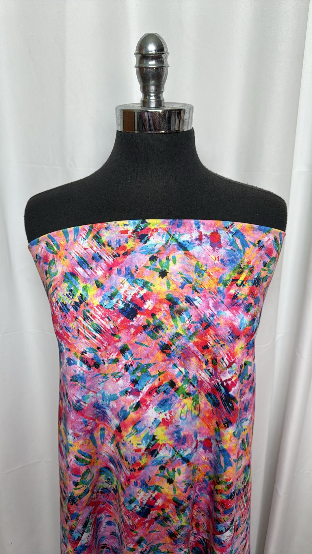 Multi Paint Strokes Yoga Performance Fabric - 2 Yard Cut for Yoga Pants, Leggings & Activewear