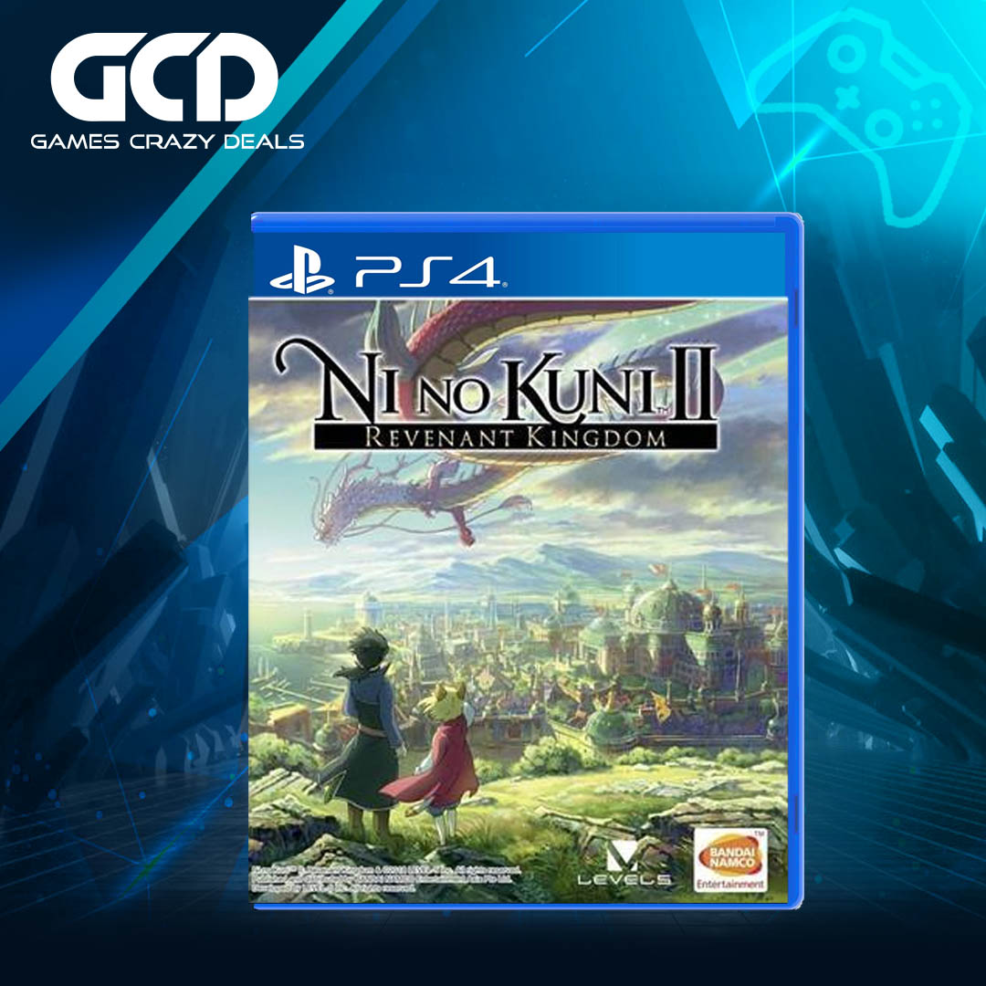 Ni No Kuni II: Revenant Kingdom PS4 Game - Region Free (R ALL/R1) - Epic RPG Adventure for Fantasy Lovers | Perfect for Gaming Nights & JRPG Fans