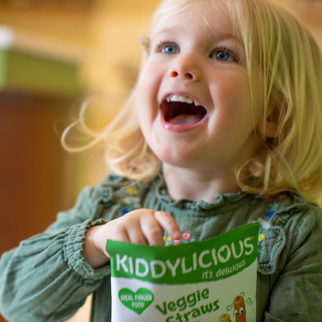Kiddylicious Coconut Rolls - Healthy Kids Snacks for Toddlers 12+ Months - Gluten-Free & Organic - 8 Packs of 5 (40 Total) - Perfect for School Lunch, Travel & On-the-Go Snacking