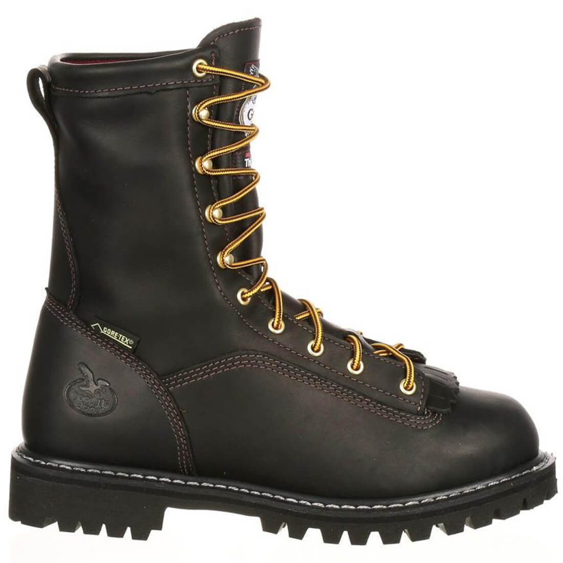 GORE-TEX® Waterproof Insulated Work Boots for Men - 200G Thinsulate, Lace-to-Toe Design for Comfort & Support - Ideal for Construction, Hiking & Outdoor Work in Cold Weather