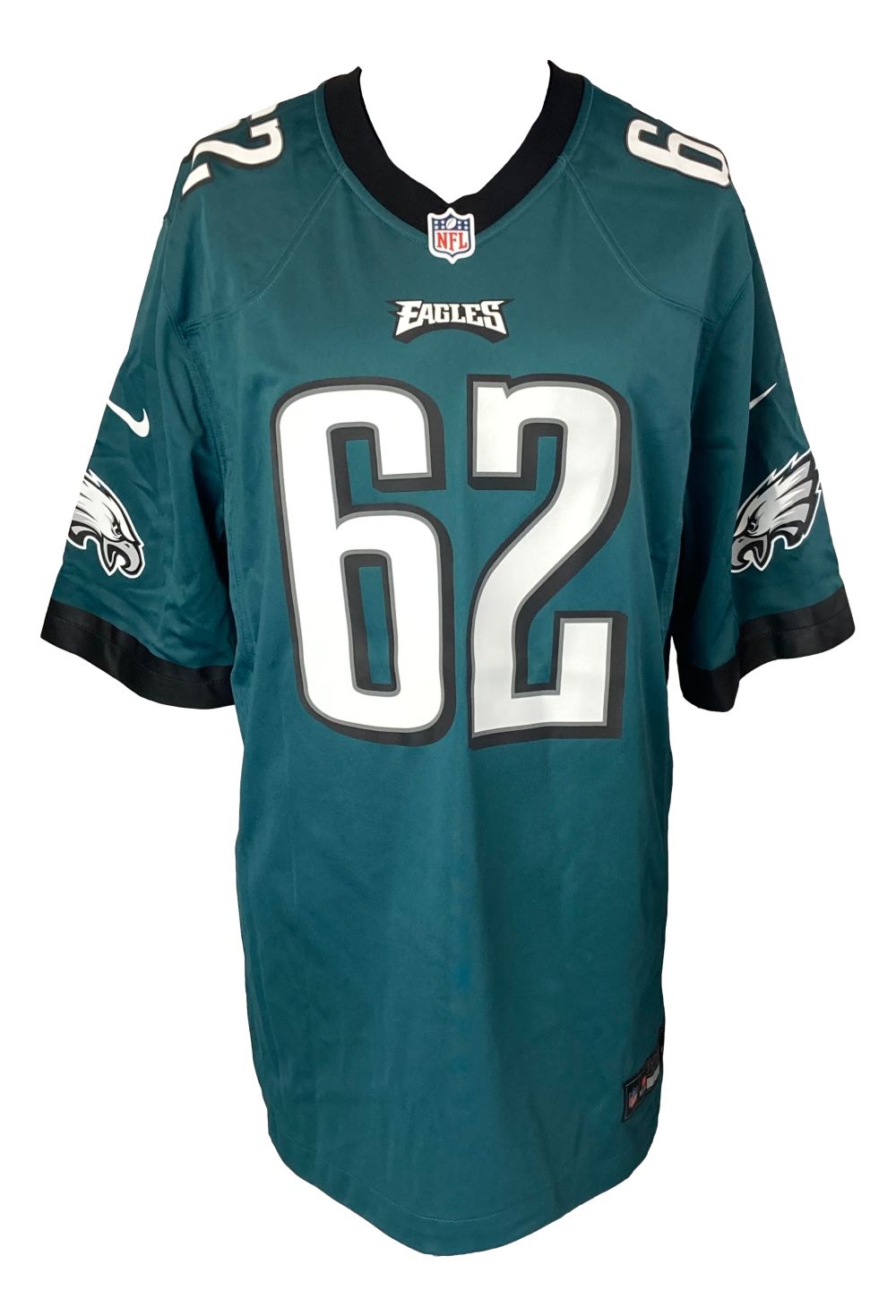 Authentic Jason Kelce Signed Philadelphia Eagles Nike Game Replica Jersey with PSA ITP Hologram - Perfect for NFL Collectors, Sports Memorabilia Displays & Eagles Fan Gifts