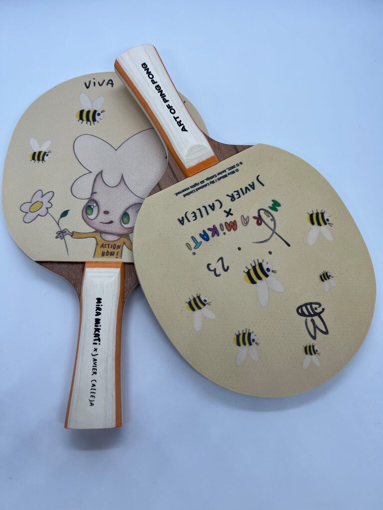 CALLEJA X MAKATI X ART OF PING PONG BATS - Premium Table Tennis Paddles for Professional & Recreational Play - Perfect for Tournaments, Training & Home Games