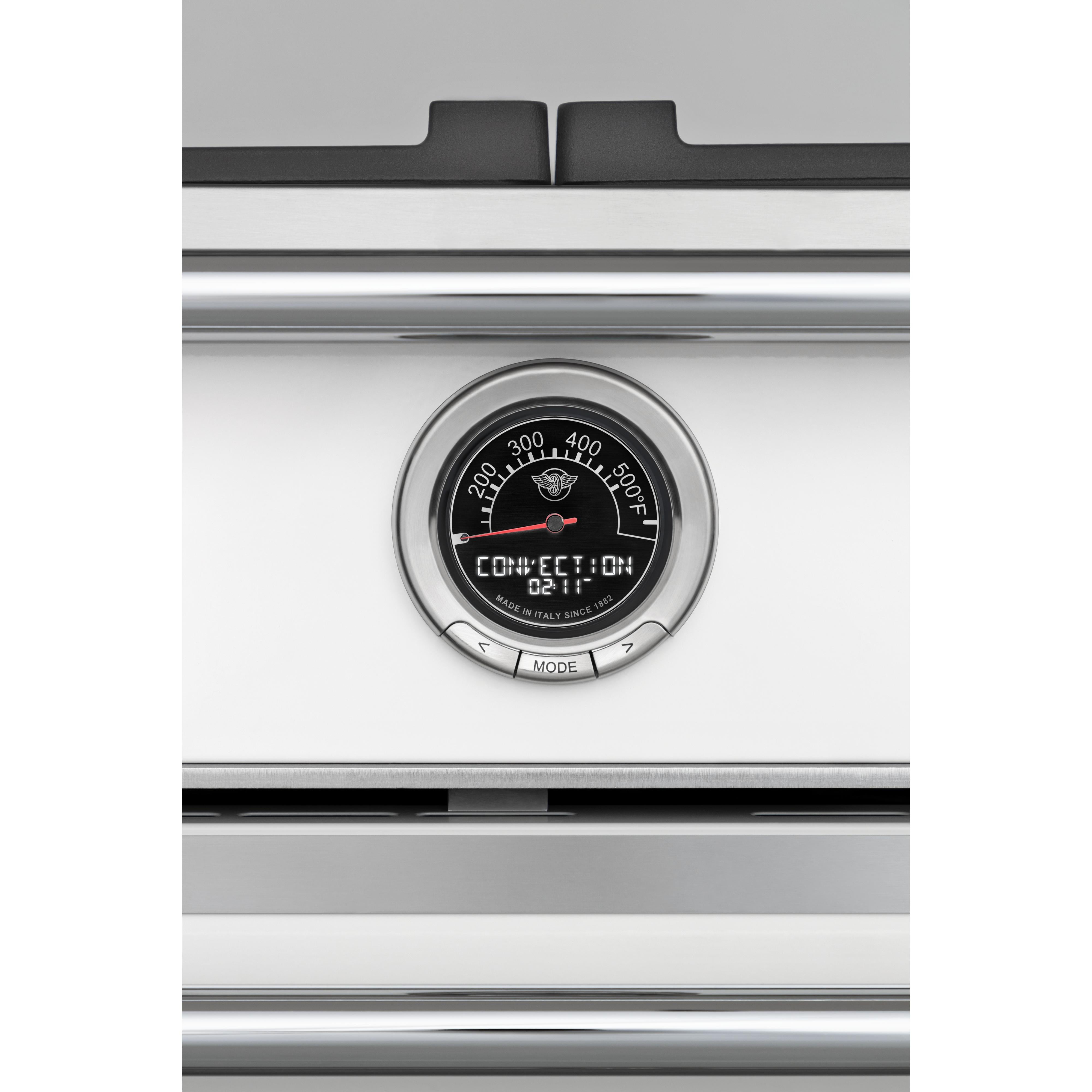 Bertazzoni HER366BCFEPXT 36 Inch Freestanding Dual Fuel Range - Professional Gas Stove & Electric Oven Combo for Modern Kitchens | Perfect for Home Chefs & Entertaining Guests