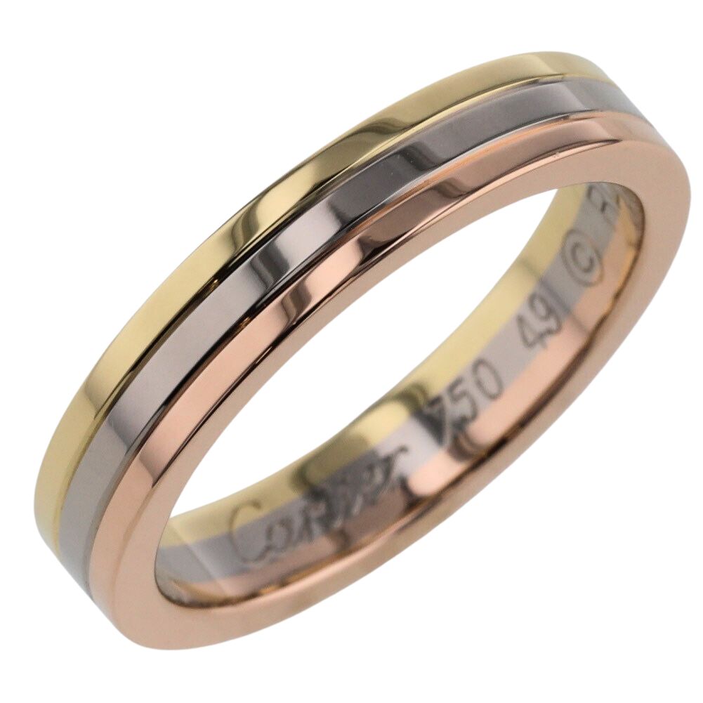 18K Gold Vendôme Louis Cartier Wedding Ring for Women & Men - Luxury Diamond Engagement Band, Classic Vintage Style Jewelry Gift for Brides, Grooms & Couples - Perfect for Weddings, Anniversaries & Romantic Occasions