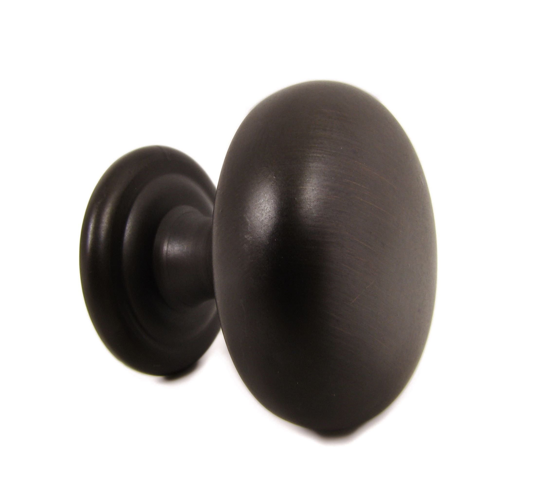 Oil Rubbed Bronze Caroline Cabinet Knob - Vintage Style Drawer Pulls for Kitchen Cabinets, Dressers & Furniture (Set of 10) - Perfect for Home Renovation & DIY Projects