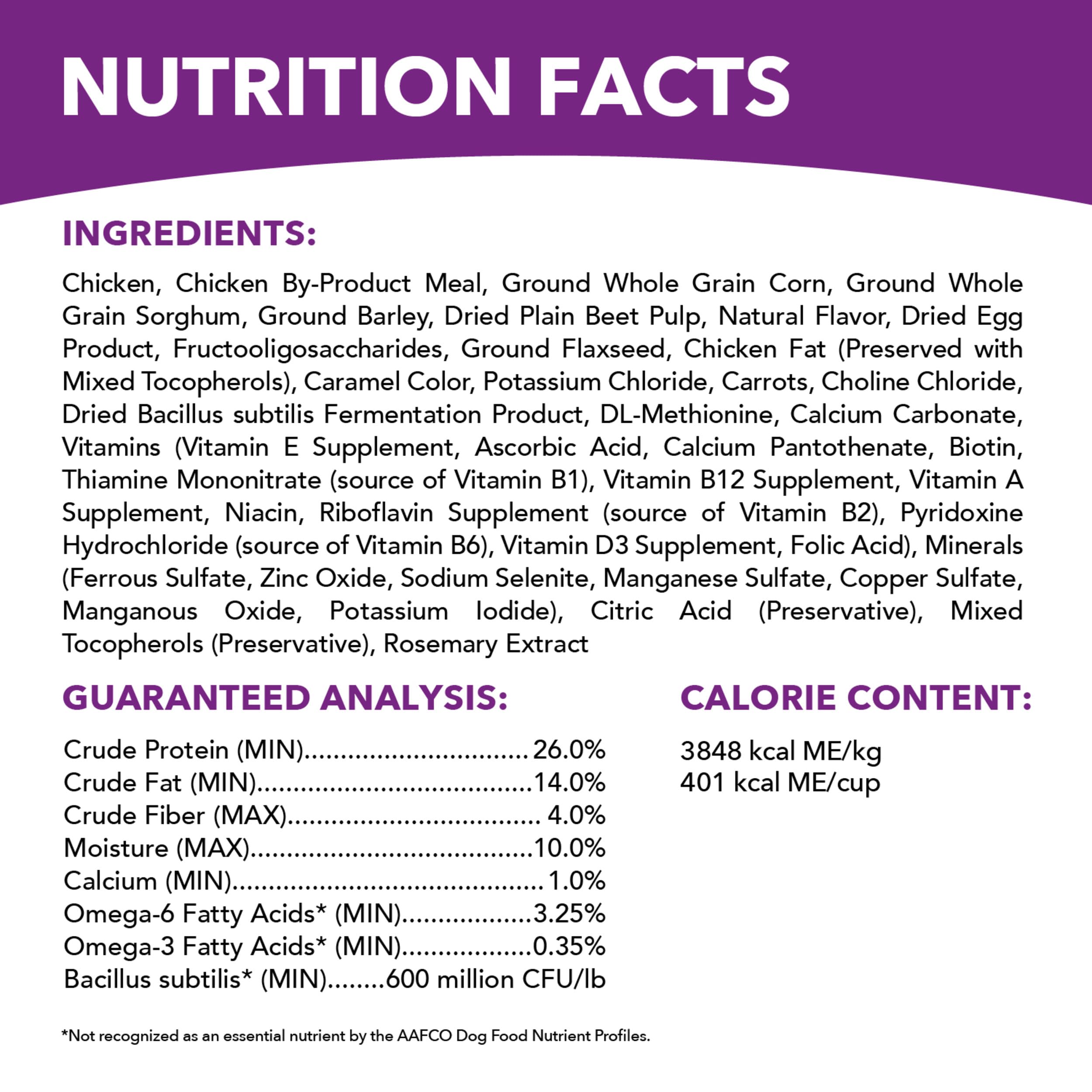 Iams Advanced Health Adult Healthy Digestion Dry Dog Food with Real Chicken - 6 lb Bag | Premium Nutrition for Sensitive Stomachs & Digestive Support | Perfect for Adult Dogs at Home or Travel