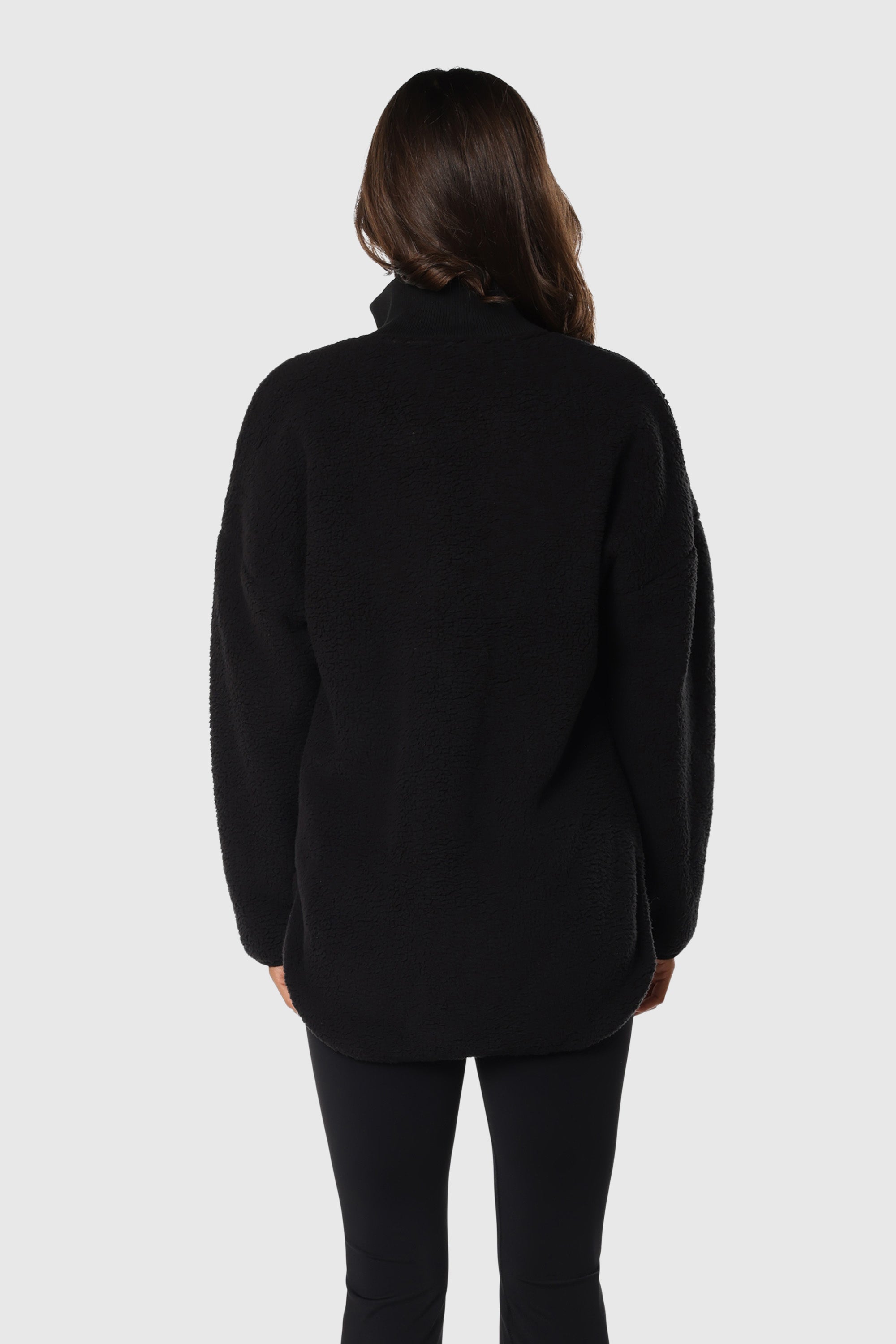 Soft Teddy Fleece Zip Jacket for Women - Cozy Winter Outerwear for Casual Wear, Outdoor Activities & Travel