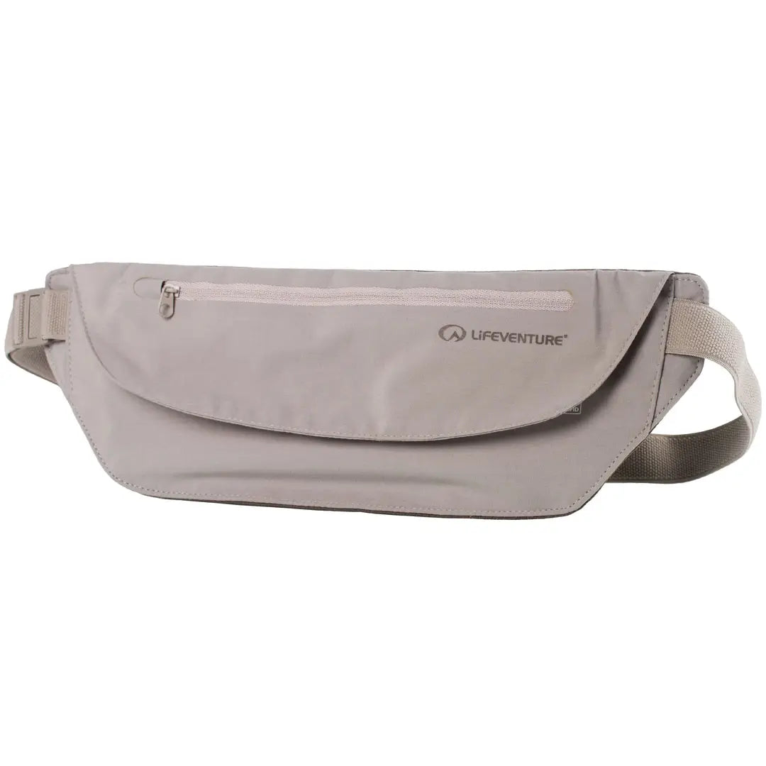 Lifeventure RFID Blocking Multi-Pocket Waist Wallet - Secure Travel Money Belt for Men & Women - Perfect for Hiking, Shopping & Air Travel