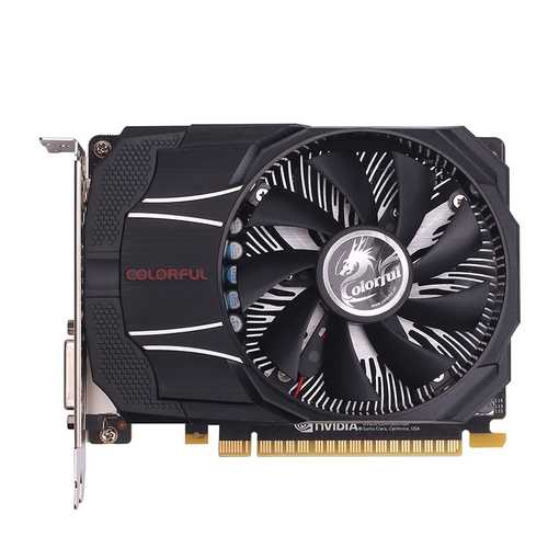COLORFUL GTX 1050 Ti Mini OC 4GB GDDR5 128-Bit Gaming Graphics Card - 1316-1430MHz Core Clock, 7Gbps Memory Speed, PCIe 3.0 - Perfect for 1080p Gaming, Esports & Home Theater PCs