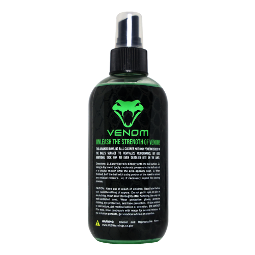 Motiv Venom Bowling Ball Cleaner 8oz – High-Performance Ball Cleaner for Bowlers | Perfect for League Play & Tournament Use