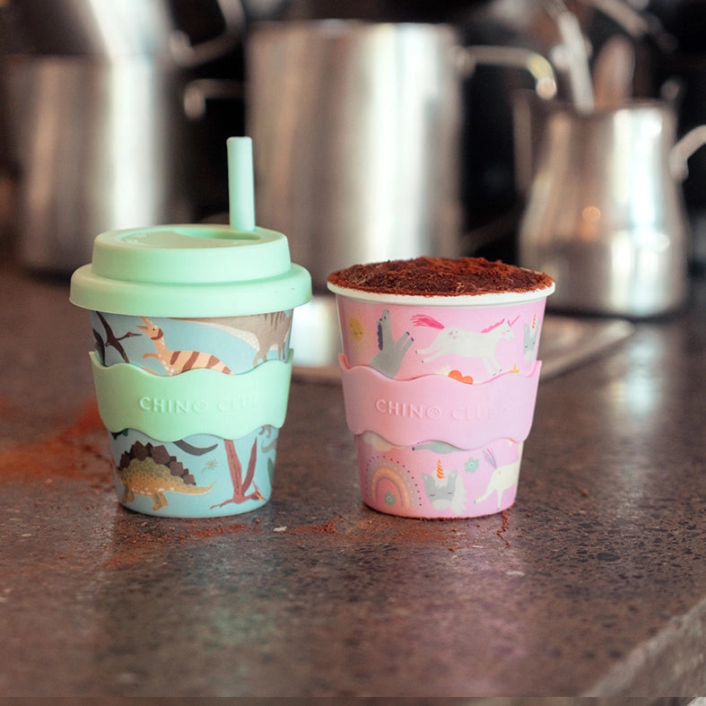 Pink Unicorn Babyccino Cup 120ml - Cute Toddler Sippy Cup for Hot & Cold Drinks - Perfect for Home, Travel, and Daycare Use