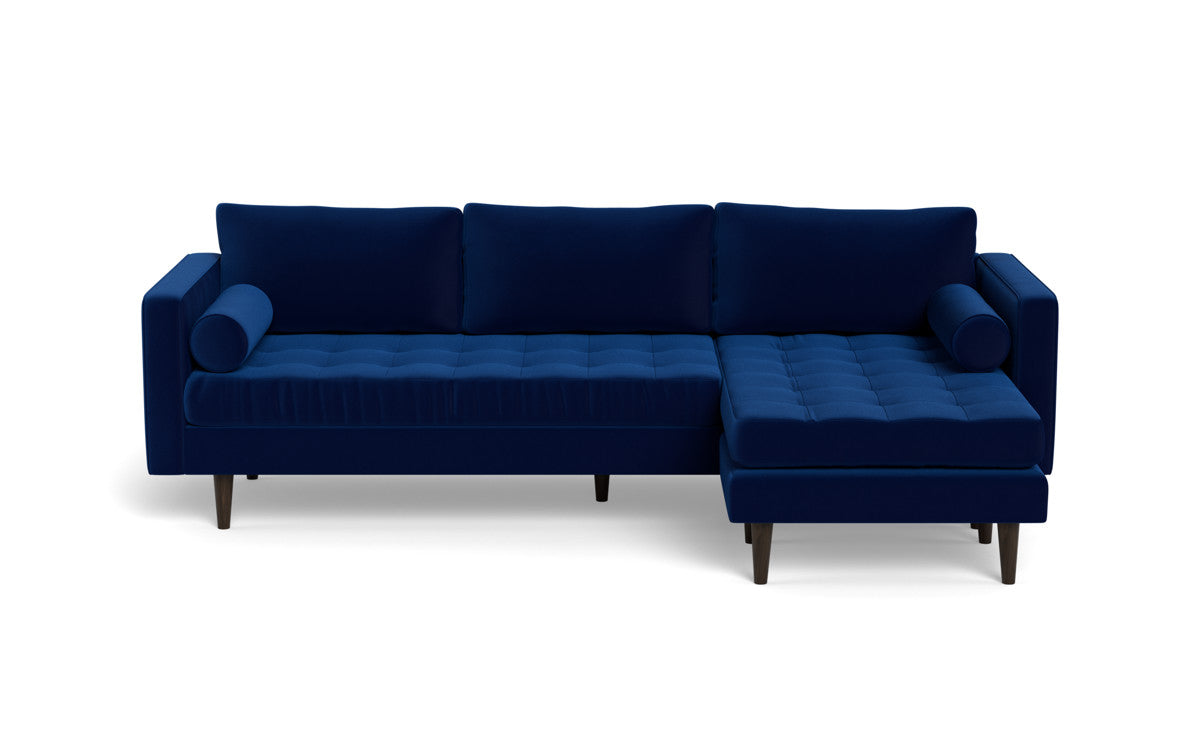 Reversible Sofa Chaise Lounge - Ladybird 104 Convertible Sectional Couch for Living Room, Bedroom & Small Spaces | Modern Comfortable Seating for Relaxing & Lounging