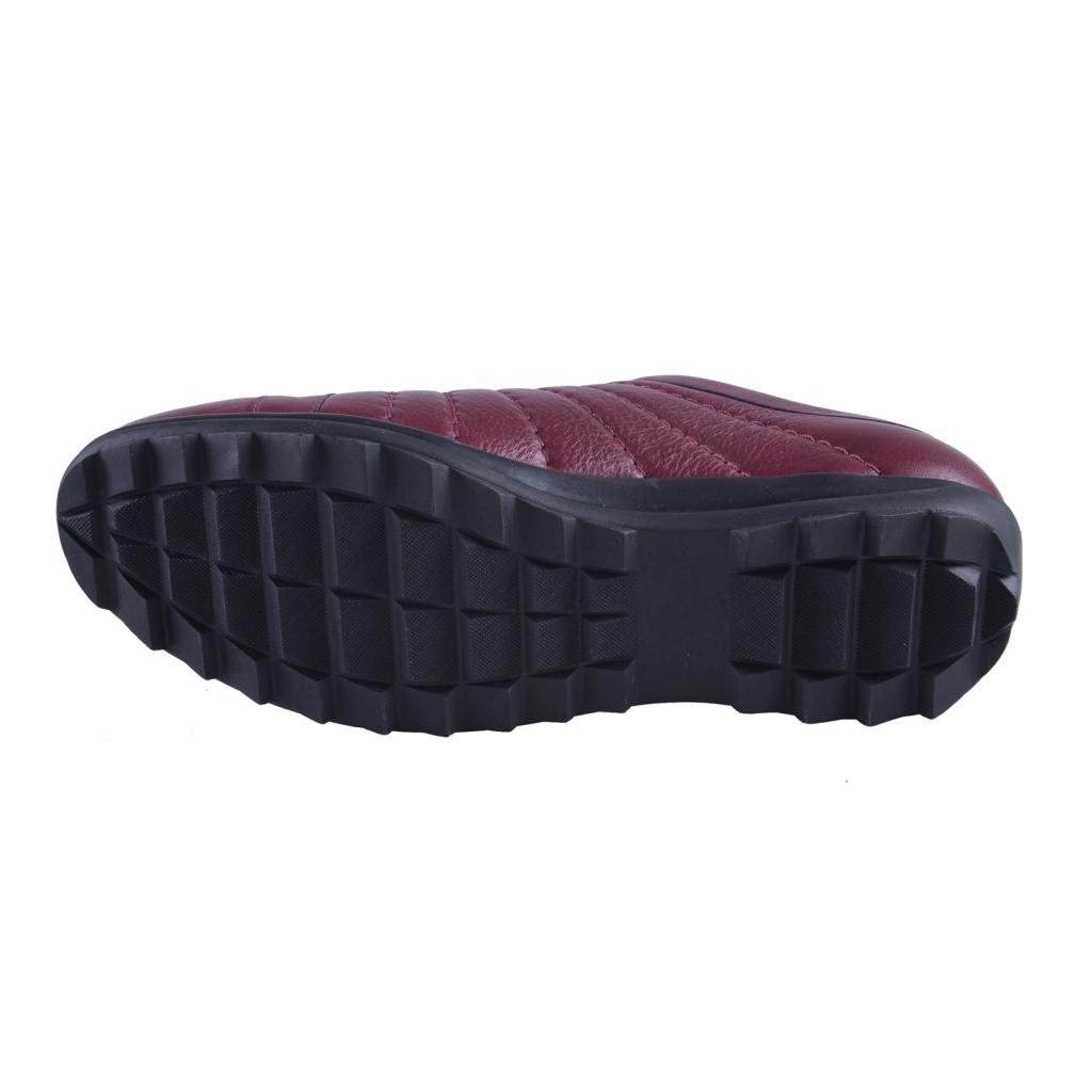 Versace Collection Men's Burgundy Leather Fashion Sneakers - Comfortable Casual Shoes for Men | Stylish Designer Sneakers for Everyday Wear, Work & Social Events