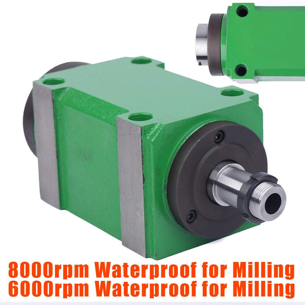 BT30 Spindle Unit Power Head 1.5kW (2HP) 6000 RPM for CNC Engraving, Cutting, Milling, Drilling & Boring Machines - Perfect for Metalworking, Woodworking & Industrial Lathe Tools