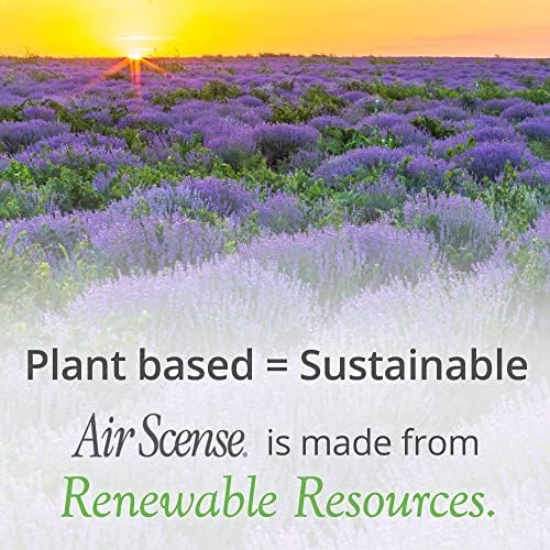 Air Scense Essential Oil Air Freshener - Non-Aerosol 7oz, 3 Pack Lavender Vanilla Scent for Home, Office & Car - Natural Odor Eliminator & Room Deodorizer