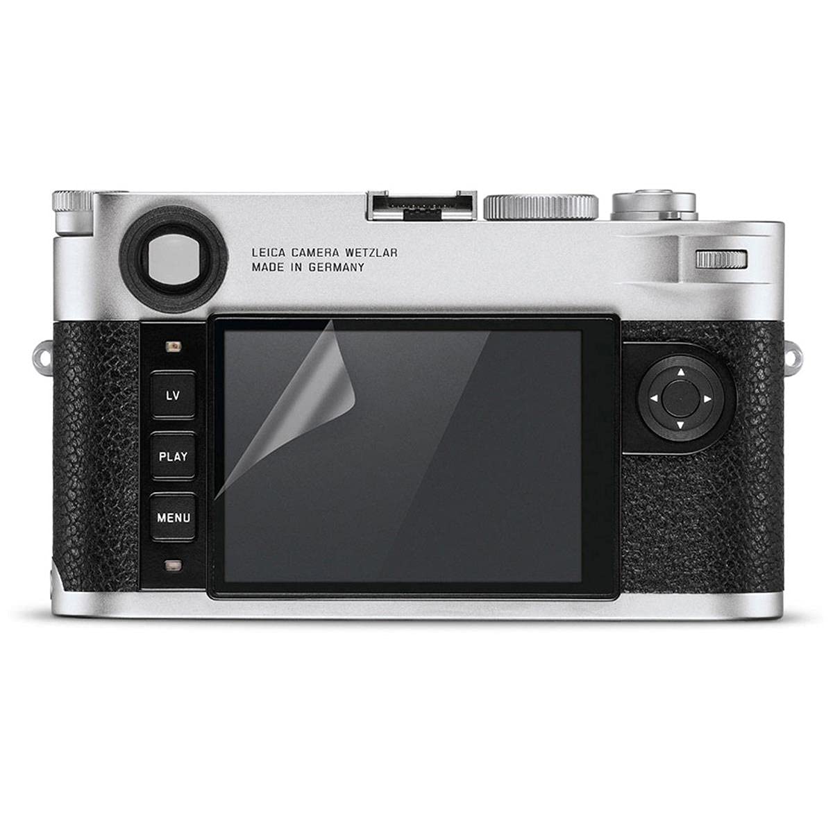 Leica Premium Hybrid Glass Screen Protector - HD Clear, Anti-Scratch, Bubble-Free for iPhone 14/13/12 Pro Max - Perfect for Outdoor Adventures & Daily Protection