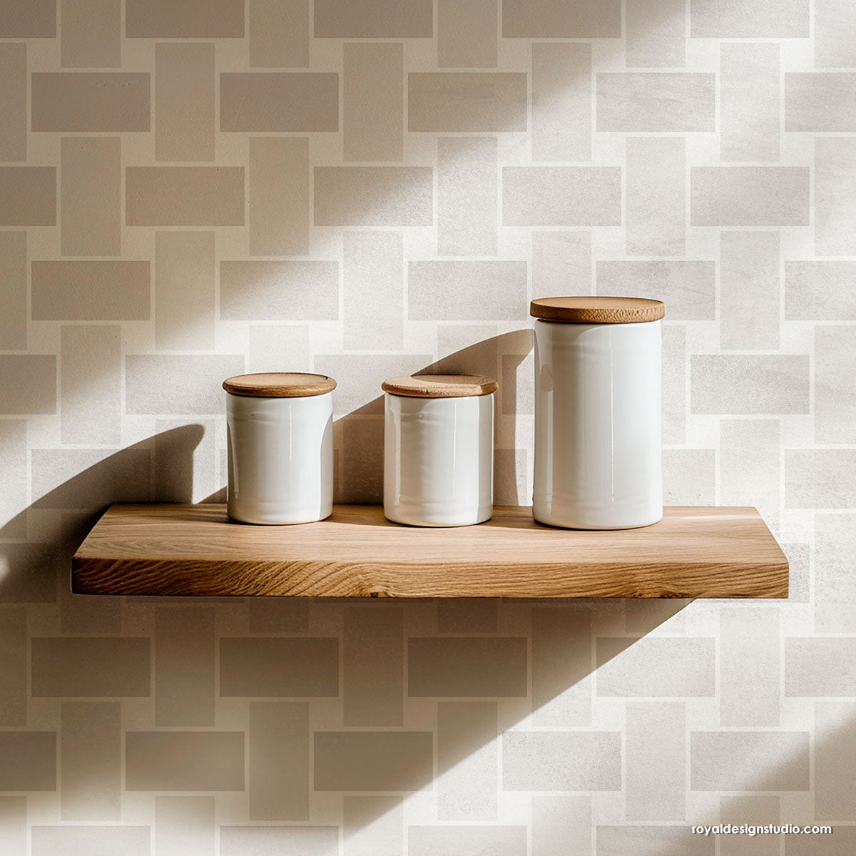 Premium Mosaic Weave Floor and Wall Tile - Waterproof & Durable Ceramic Tiles for Bathroom, Kitchen Backsplash, and Shower Walls