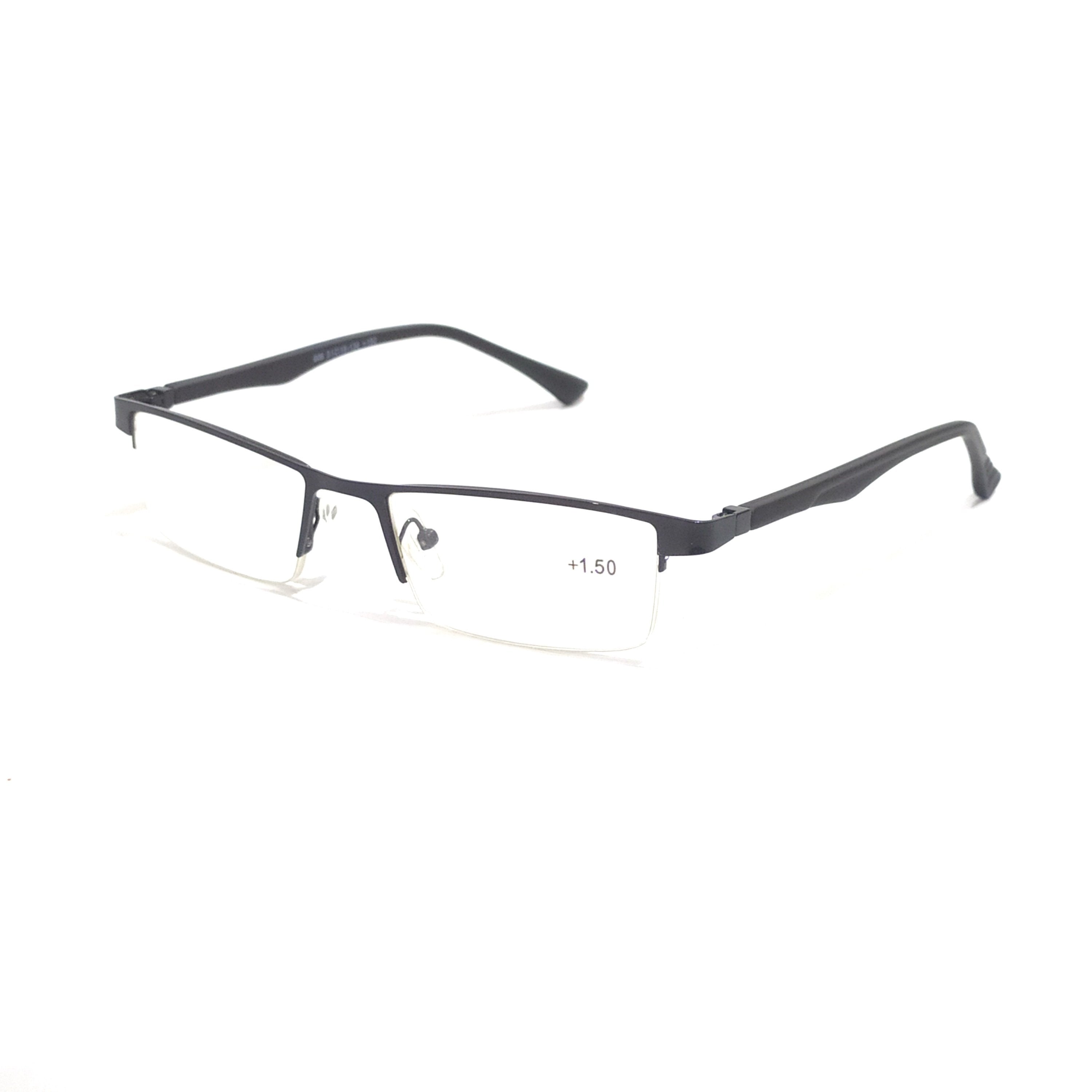 Plus 275 +2.75 Reading Power Supra Reading Glasses for Men & Women - Lightweight Comfort for Reading, Computer Work & Hobbies