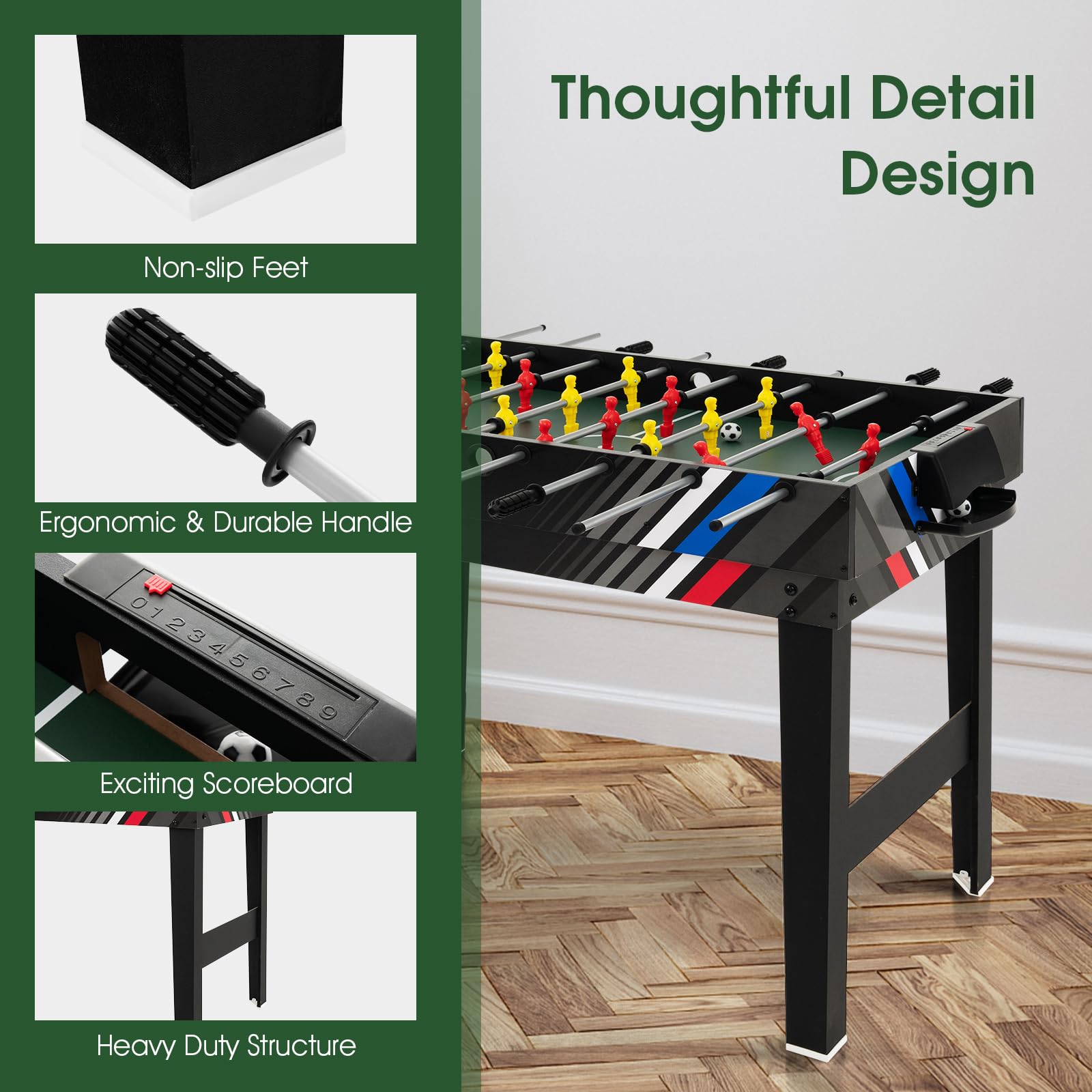 Giantex 4-in-1 Multi Game Table - 49