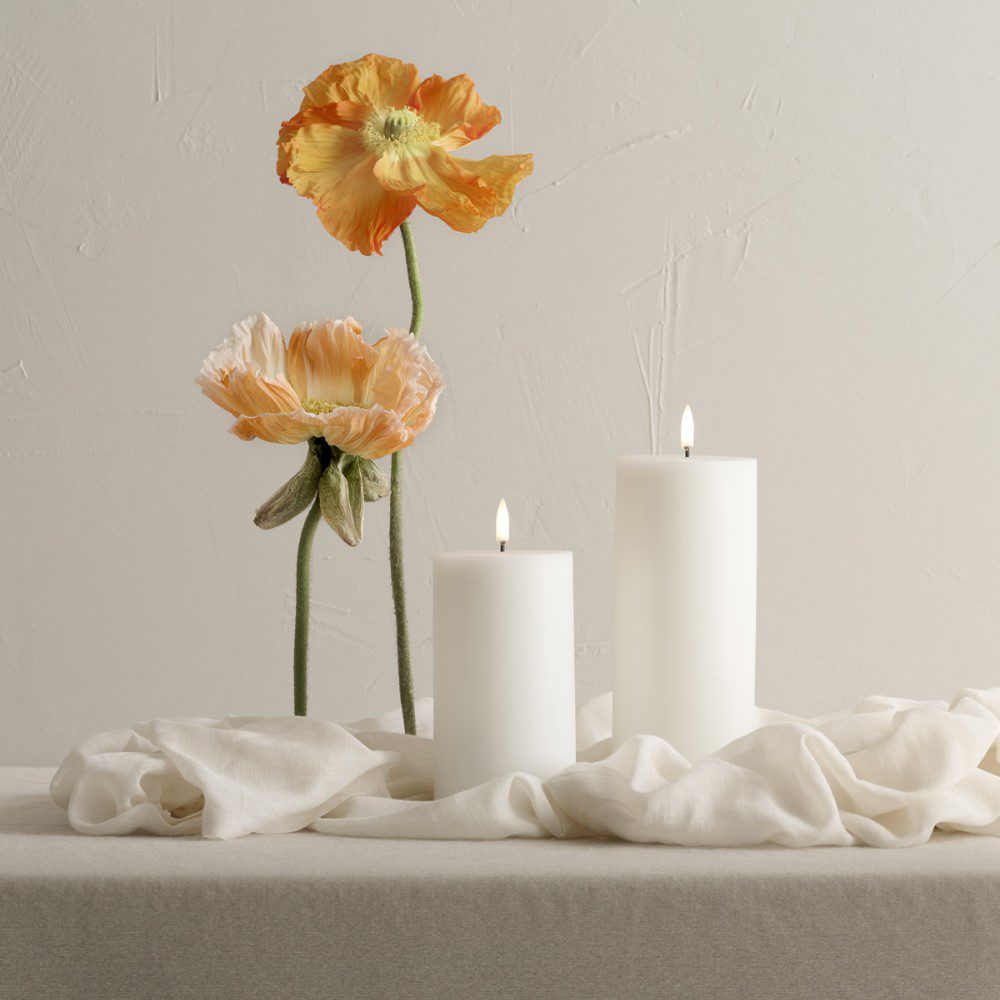 UYUNI LIGHTING Flameless LED Pillar Candle - 4