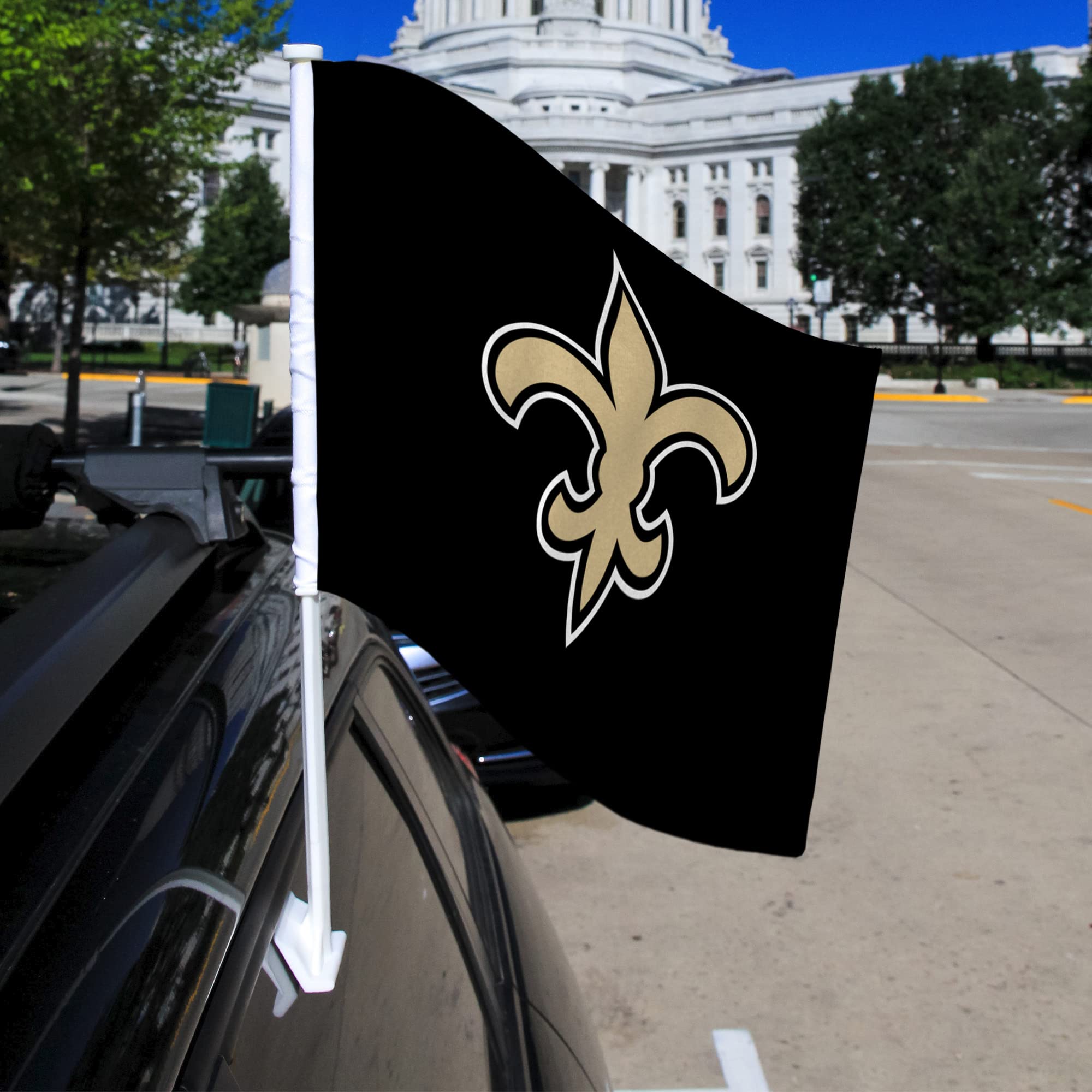 NCAA PVAMU Panthers Double Sided Car Flag - 16x19