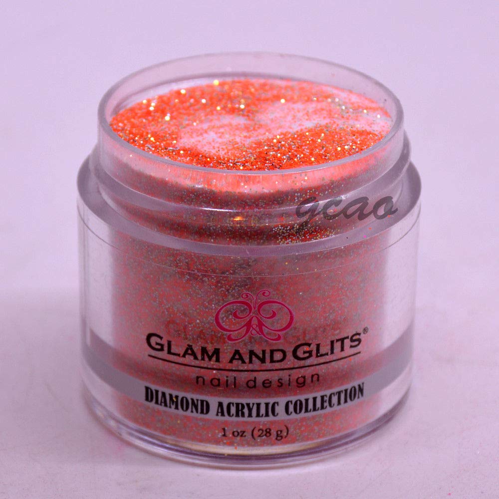 Glam Glits Acrylic Powder 1 oz - Professional Nail Art Kit for Salon & Home Manicure - Pretty Edgy DAC52 - Perfect for DIY Nails, Acrylic Extensions & Nail Designs
