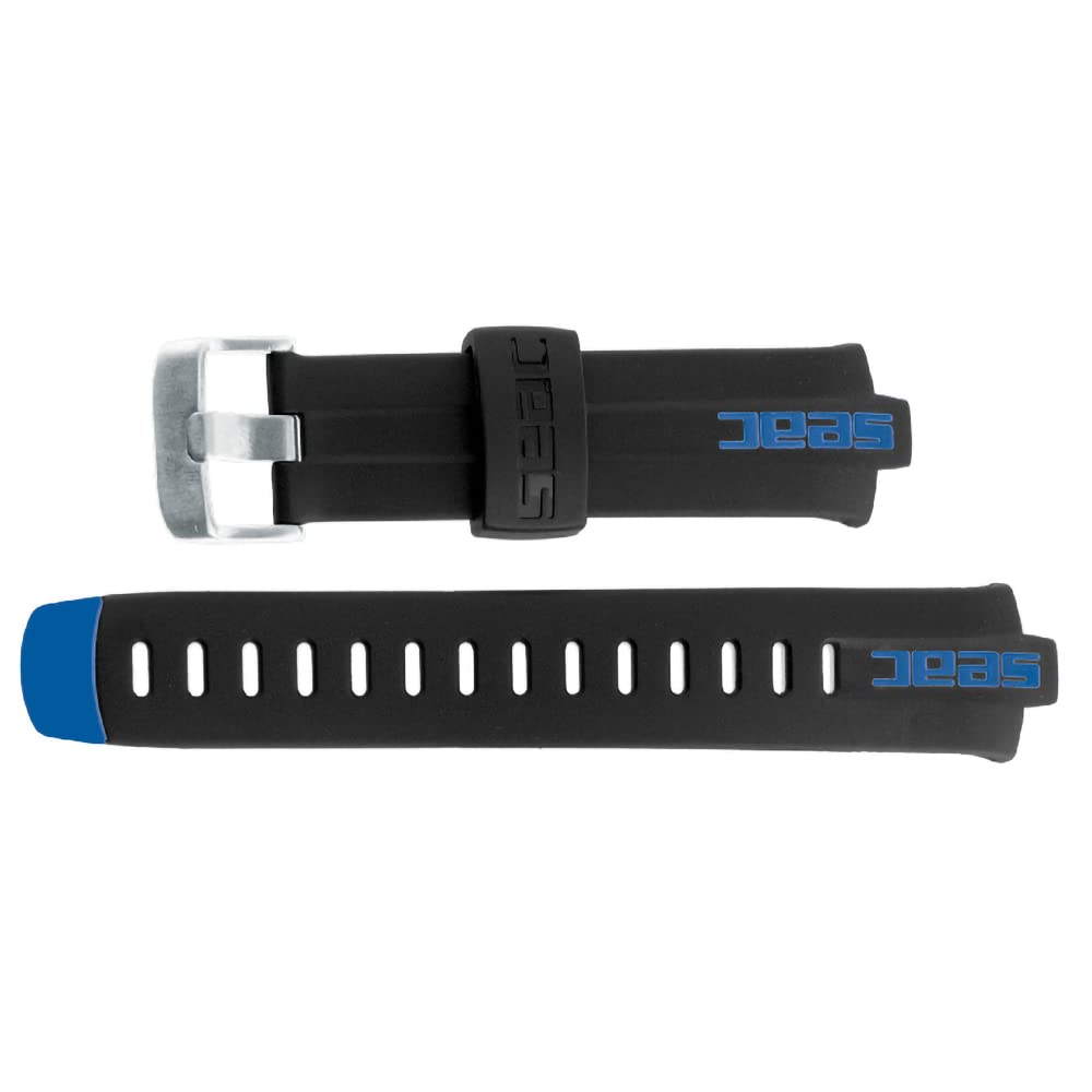 Seac Action Dive and Freediving Computer with Replaceable Strap – Perfect for Scuba Diving, Spearfishing & Underwater Exploration
