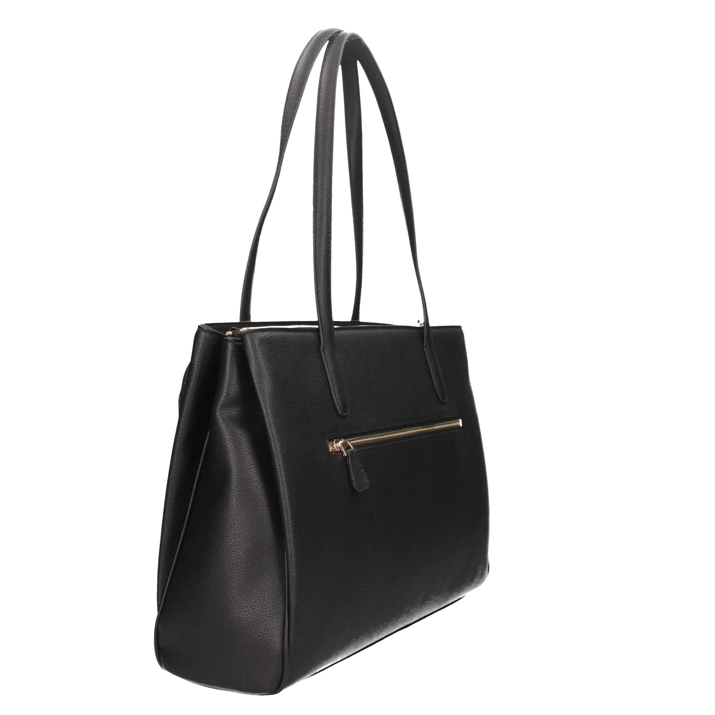 GUESS Power Play Tech Tote Bag for Women - Stylish Laptop Tote with Multiple Pockets - Perfect for Work, Travel & Everyday Use