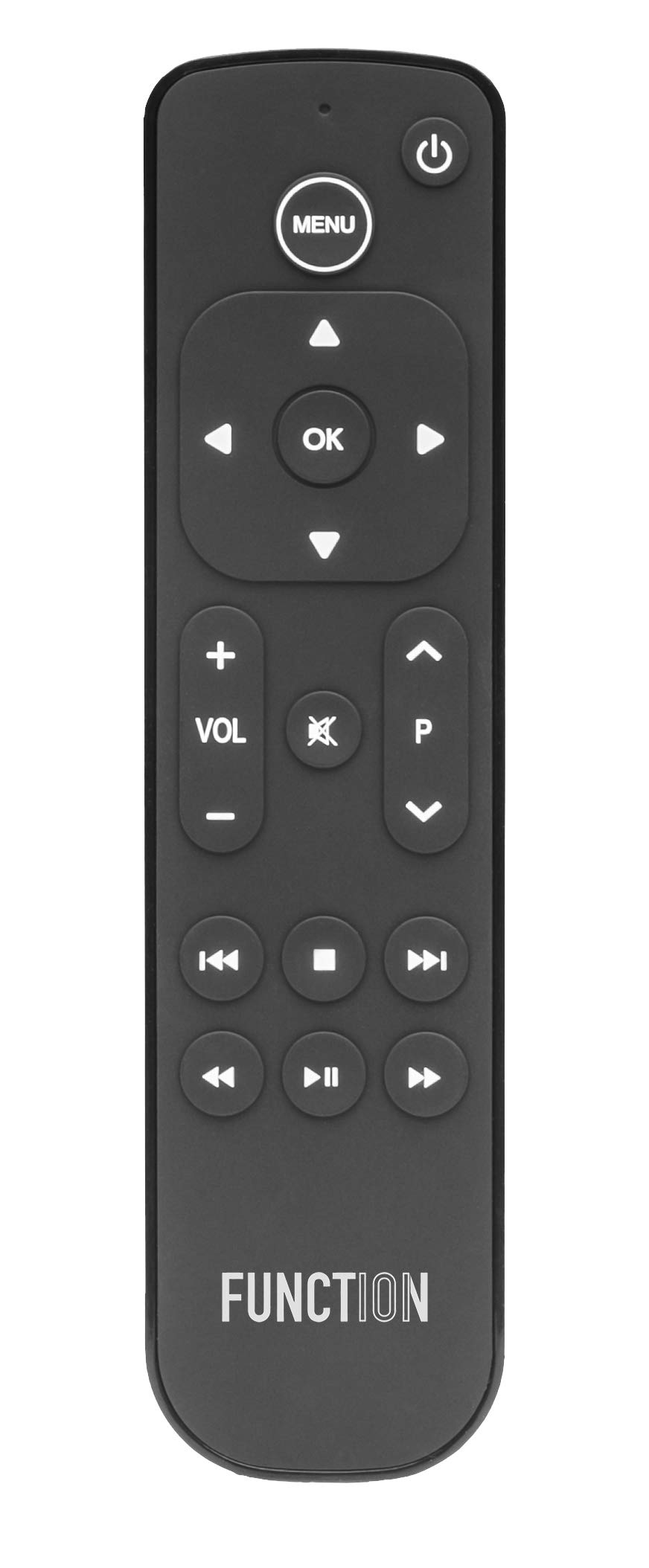 Function101 F101-ATVRM Apple TV Replacement Remote Control with Infrared Connectivity - Includes 2 AAA Batteries | Perfect for Home Entertainment, Streaming Movies & TV Shows