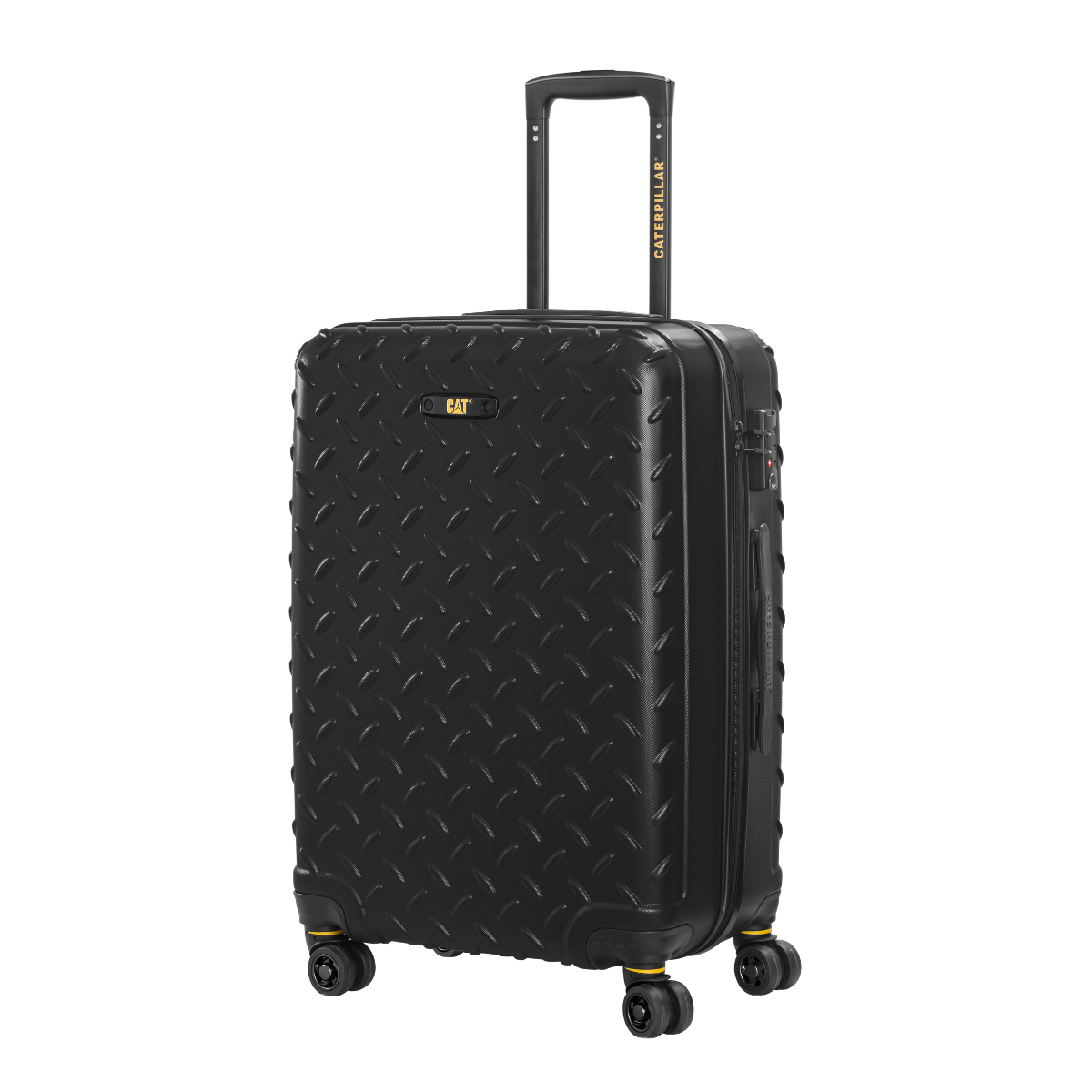 CAT Industrial Plate Series Luggage - Durable Travel Suitcase for Business & Adventure Trips - Perfect for Air Travel, Road Trips & Outdoor Explorations