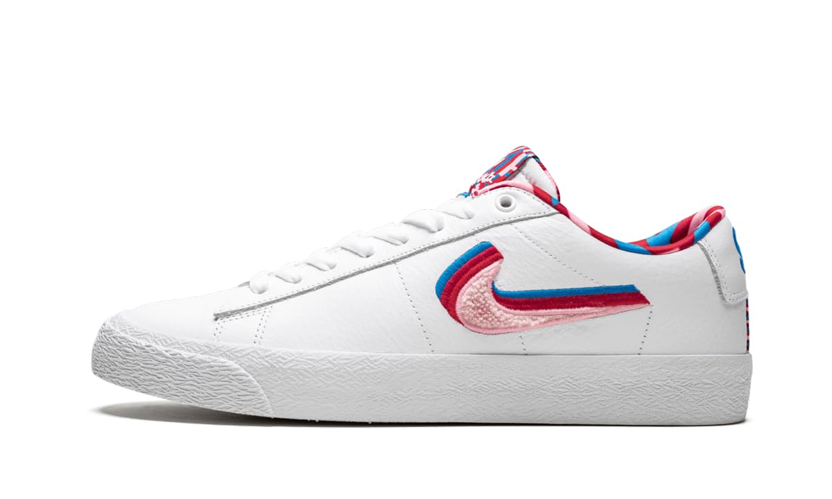 Nike SB Blazer Low GT Sneakers - White/Pink Rise & Gym Red Colorway | Skateboarding, Casual Wear & Street Style Fashion