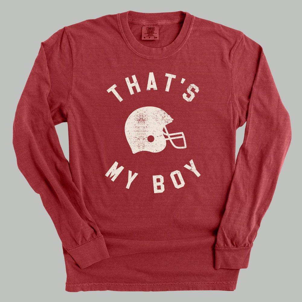 That's My Boy - Funny Sarcastic T-Shirt for Men - Perfect Gift for Dads, Sons & Best Friends - Great for Birthdays, Father's Day & Casual Wear