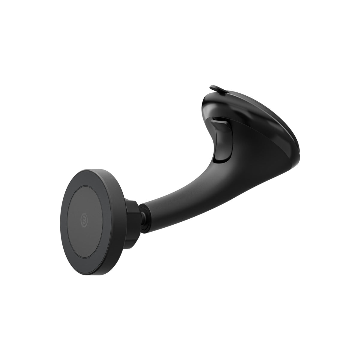 3sixT Magnetic Long Arm Window Mount for iPhone - MagSafe Compatible Car Phone Holder, Adjustable Gooseneck for Dashboard & Windshield - Perfect for GPS Navigation, Hands-Free Calls & Road Trips