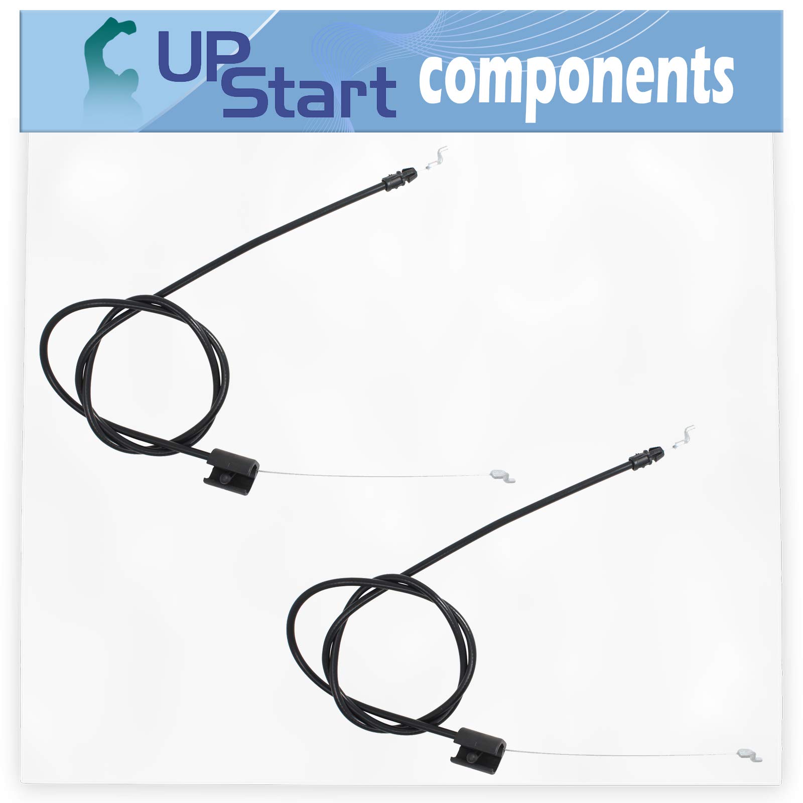 Husqvarna 7021 CMA 532176556 Engine Cable Replacement (2-Pack) - Compatible with 176556 & 162778 Zone Control Cables - Fits 2003-2011 Lawn Mowers - Perfect for DIY Repairs & Maintenance