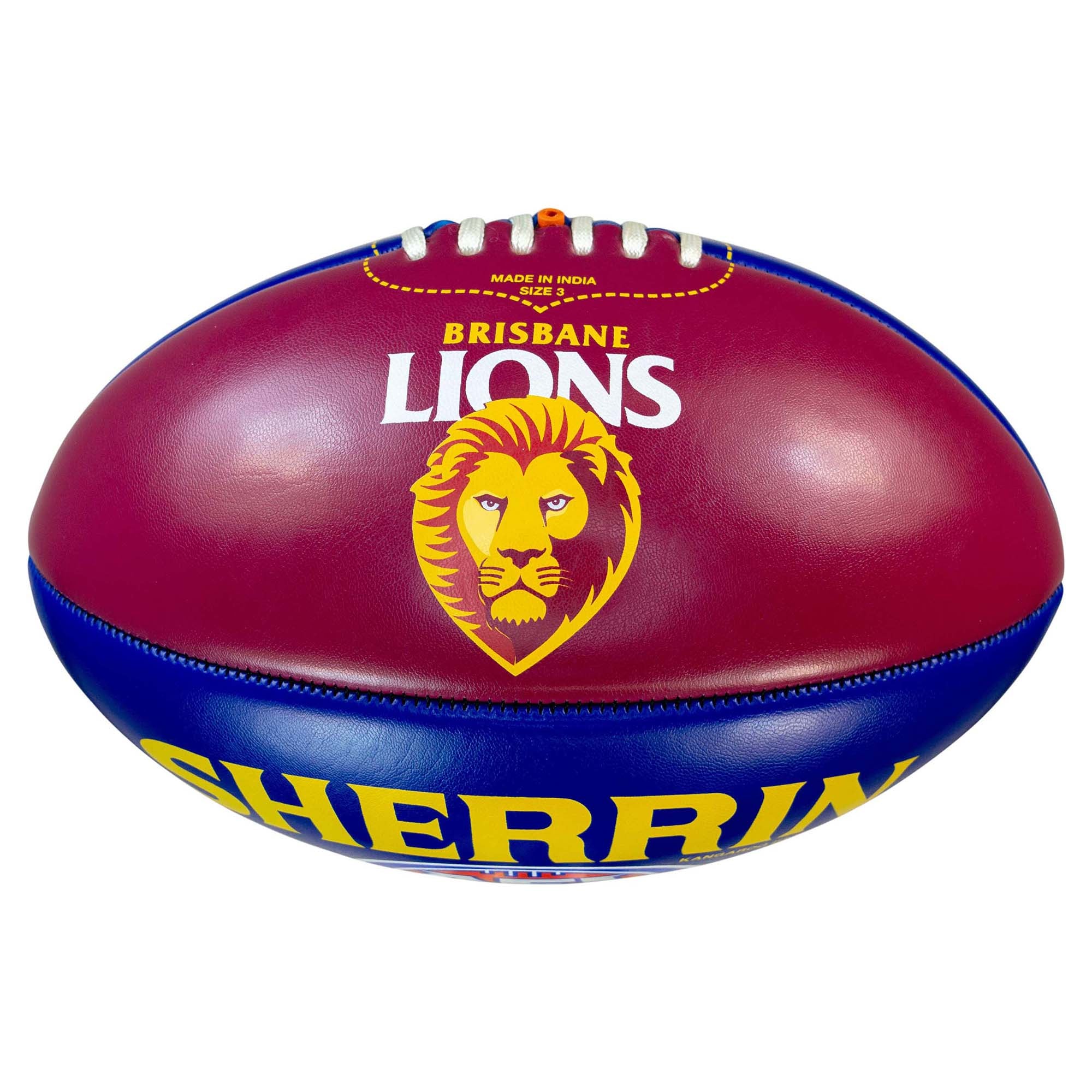 Official AFL Brisbane Lions Team Icon Football - Premium Quality Game Ball for Training, Matches & Fan Collectibles - Perfect for Sports Enthusiasts & Gift Giving