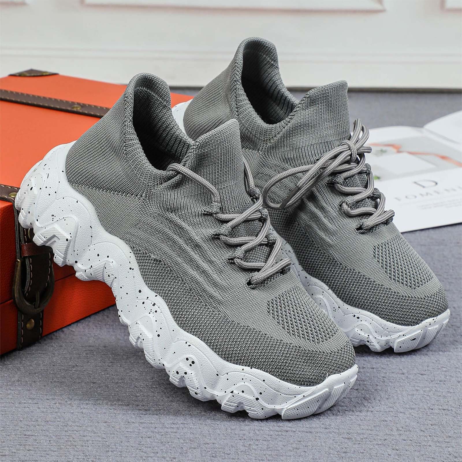 Ortho Pro Women's Breathable Mesh Non-Slip Lightweight Running Sneakers - Perfect for Casual Wear, Jogging & Daily Comfort